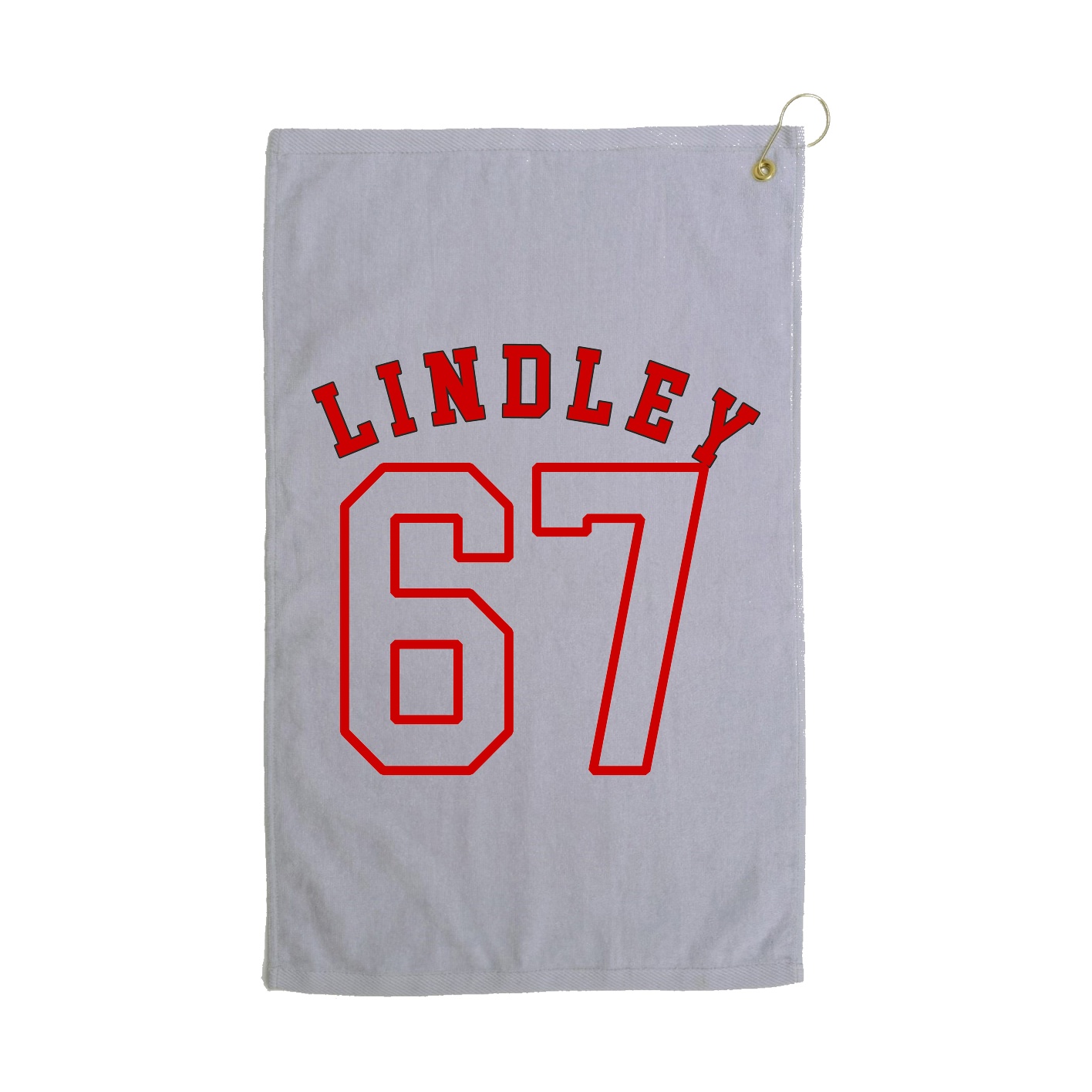 Golf Towel — Shirsey Arch in Grey