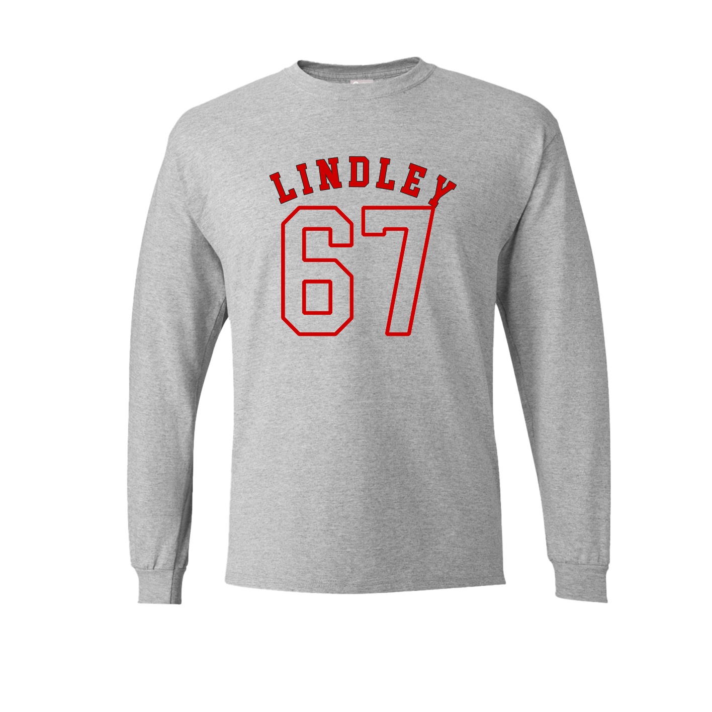 Long Sleeve Tee — Shirsey Arch in Grey
