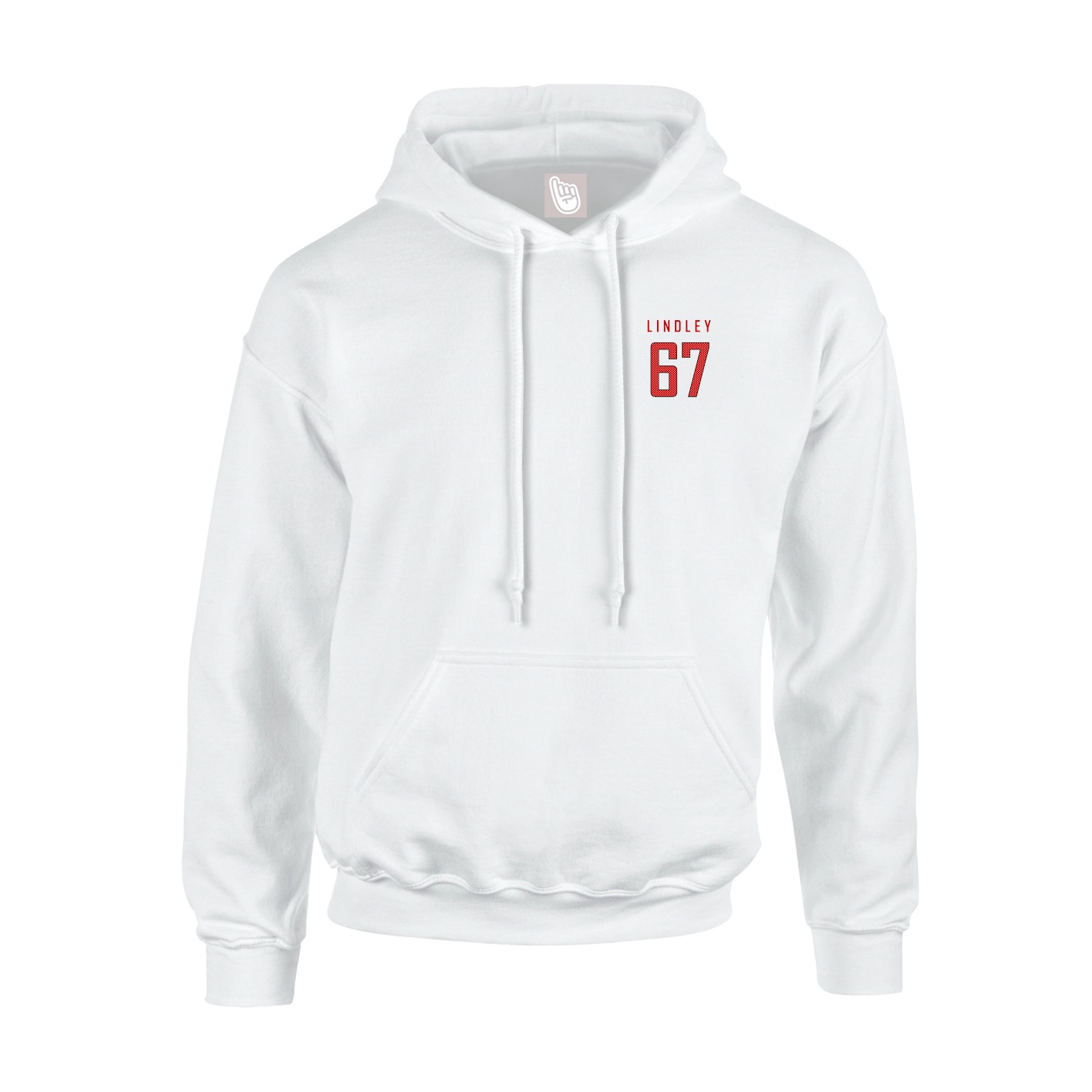 Hoodie — Mesh Shirsey in White