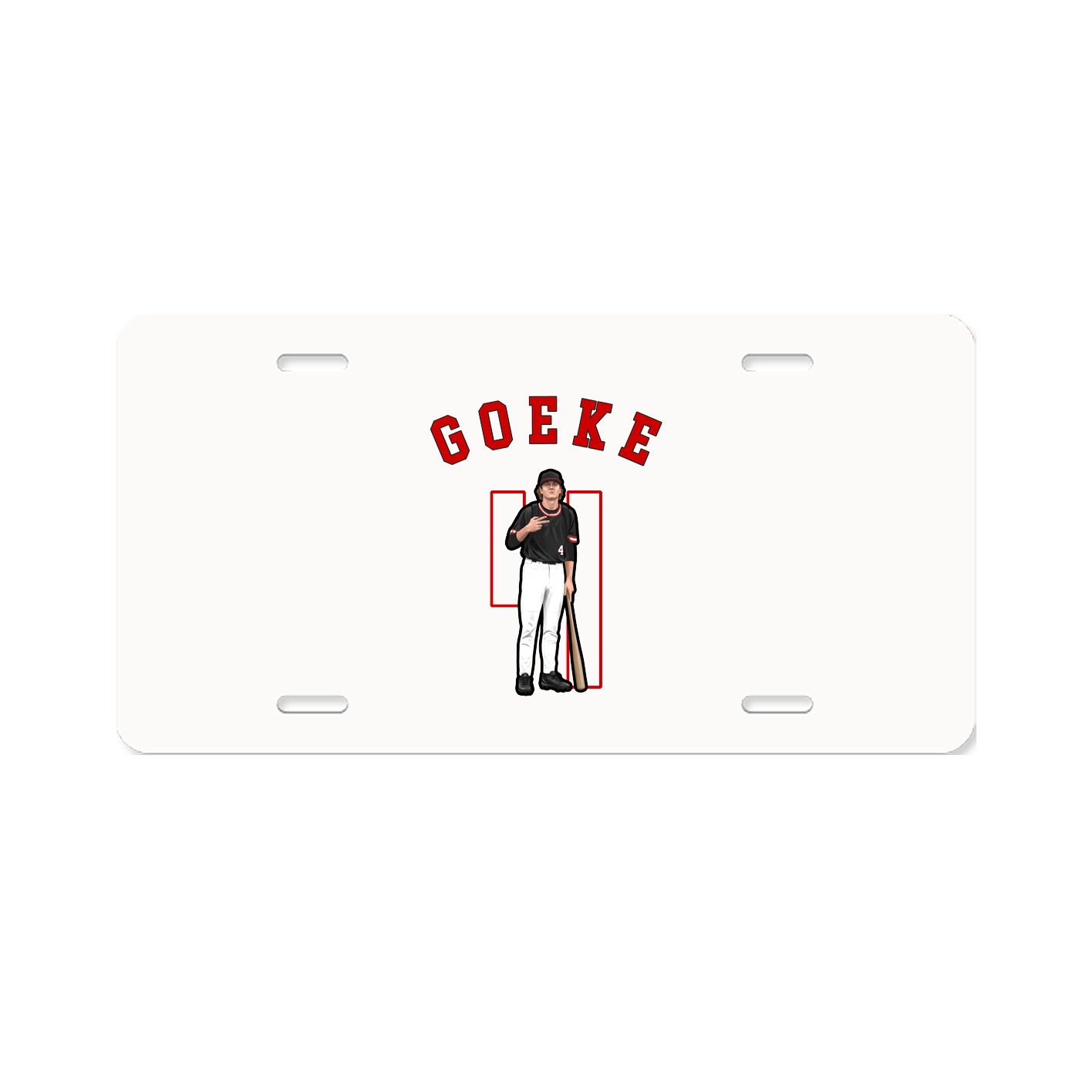 License Plate — Shirsey Arch in Classic