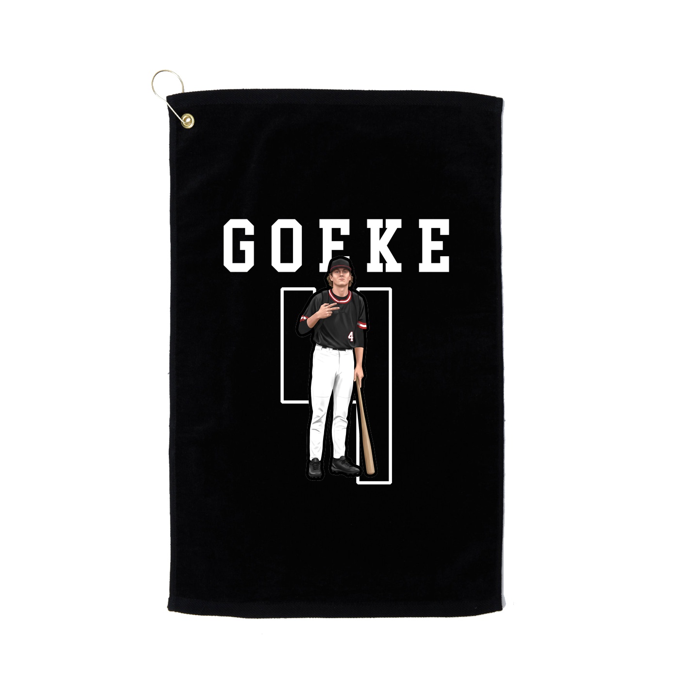 Golf Towel — Shirsey in Black