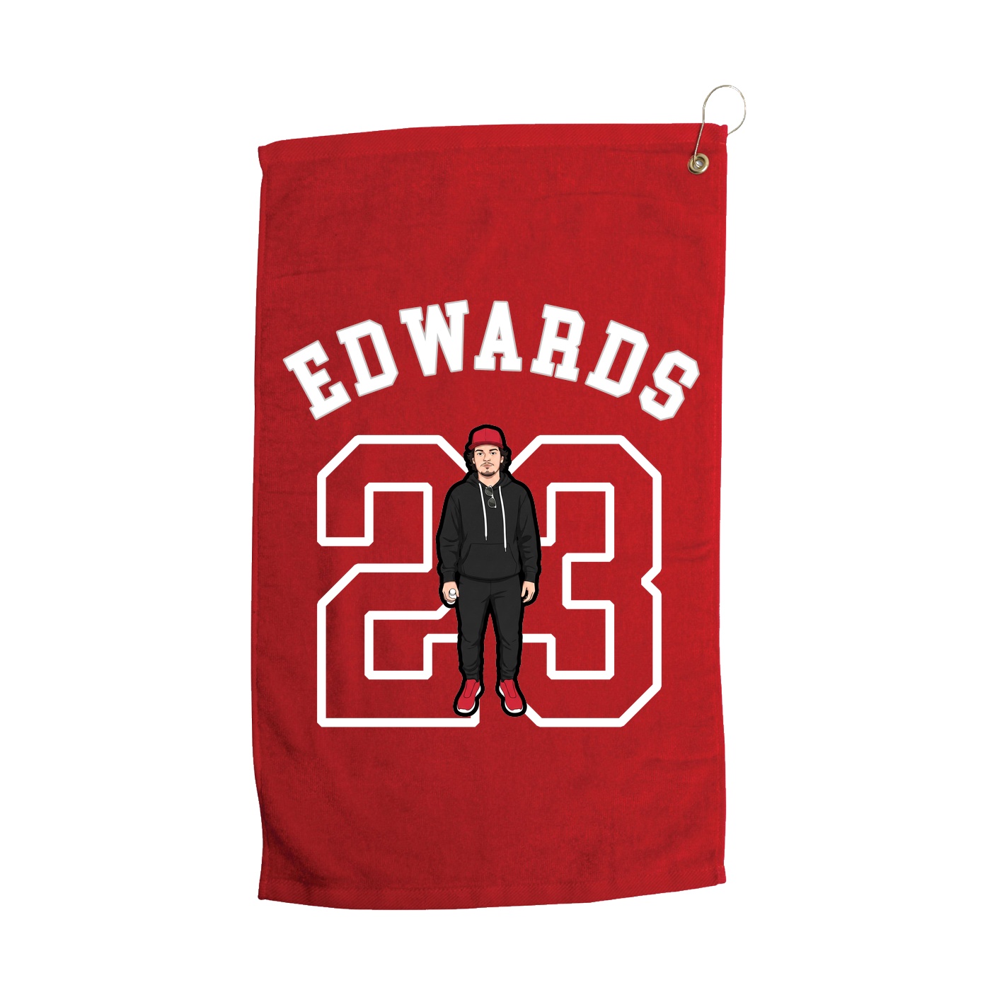 Golf Towel — Shirsey Arch in Red