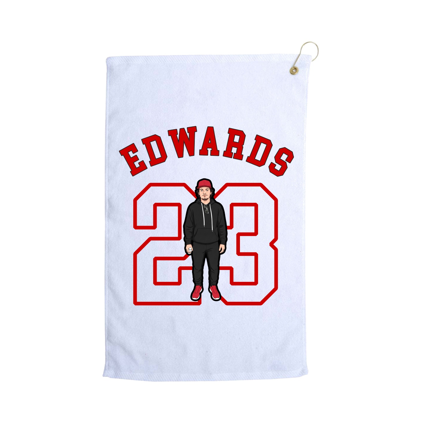 Terry Velour Golf Towel