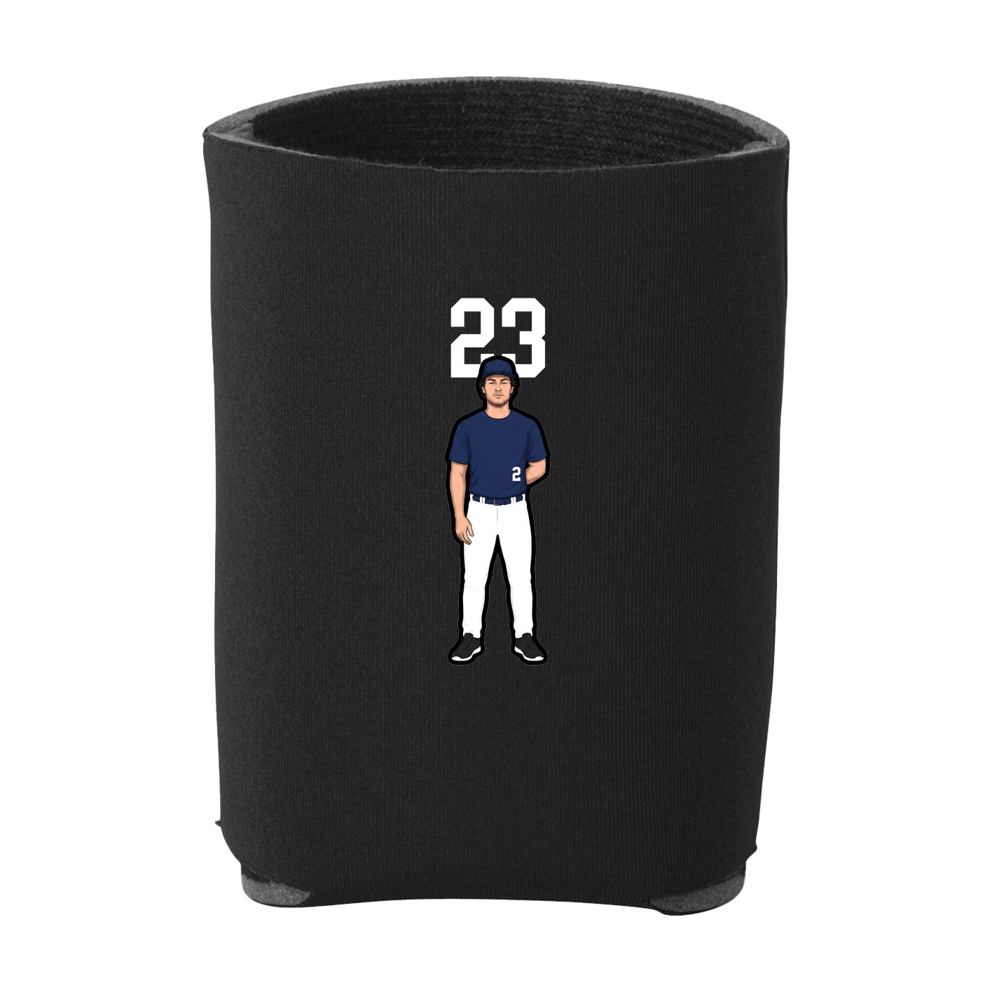 Can Holder — Number Top in Black