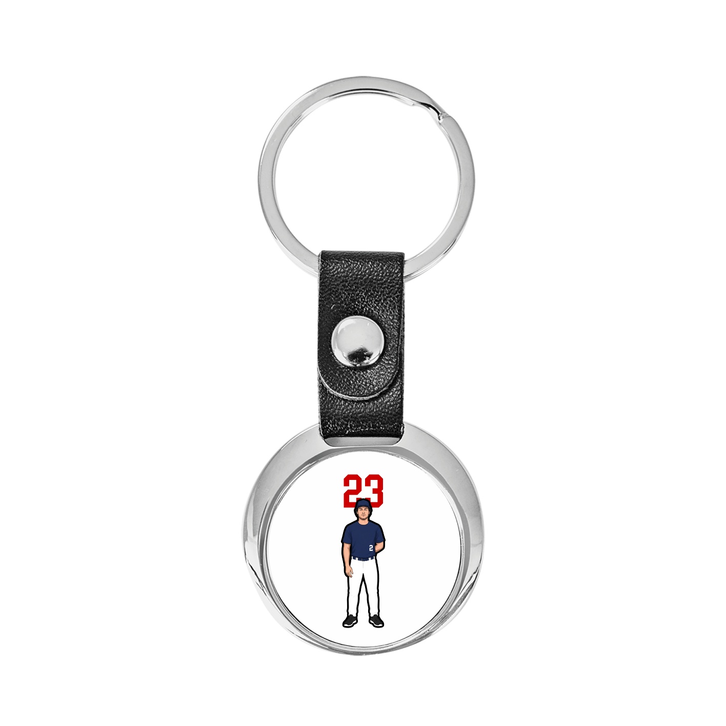 Key Chain — Number Top in Classic
