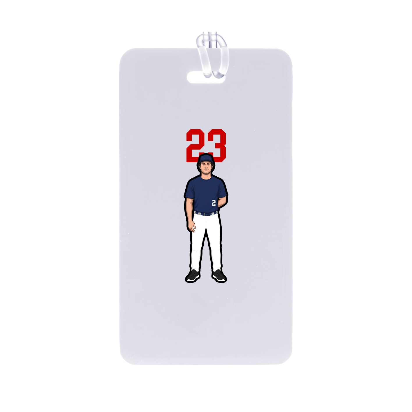 Bag Tag — Number Top in Classic