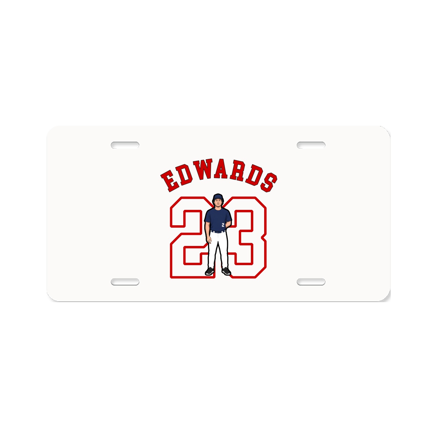 License Plate — Shirsey Arch in Classic