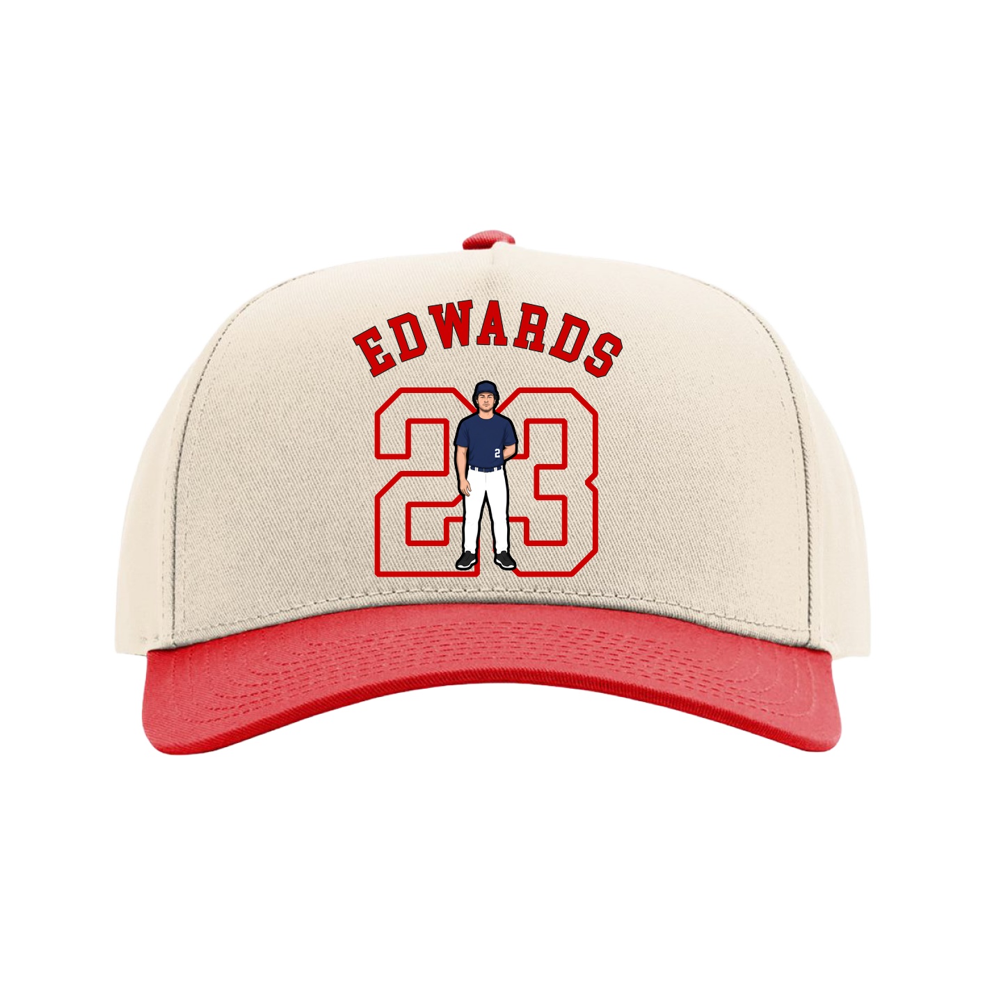Full Fabric Five-Panel Champ Cap