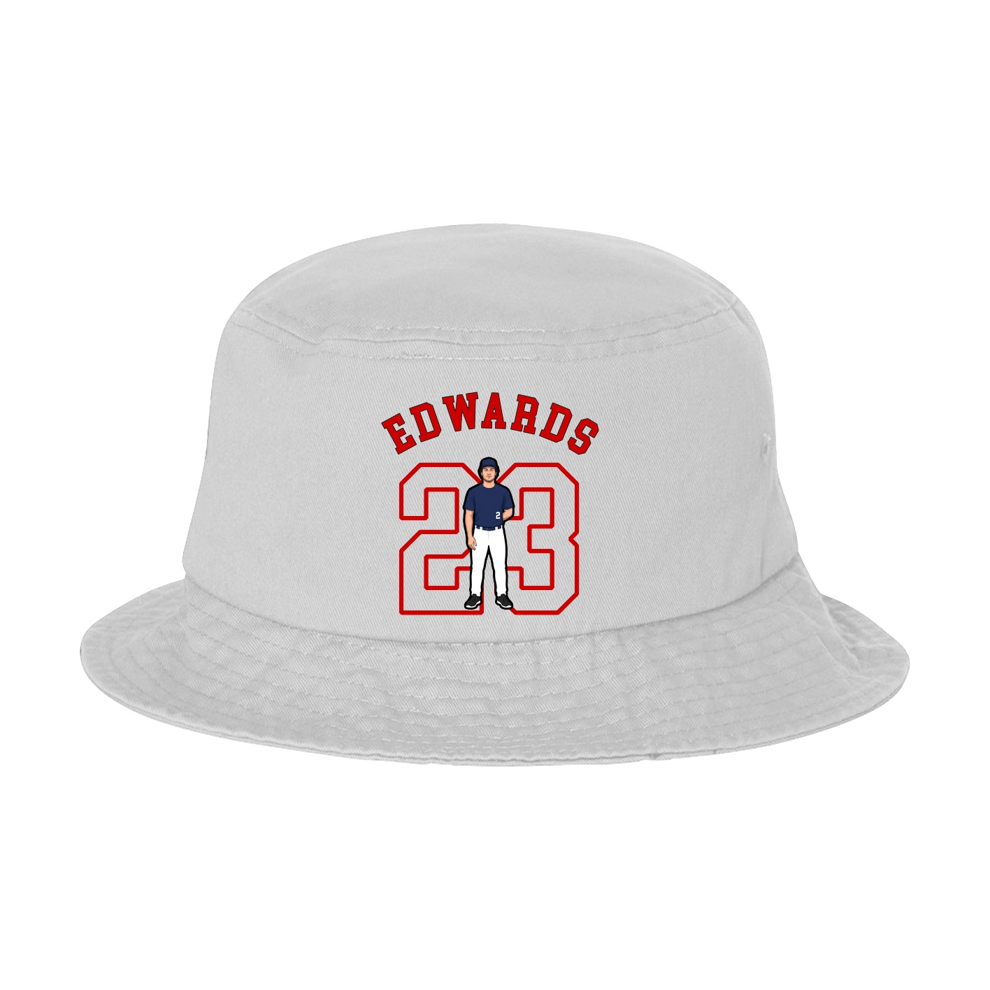 Bucket Cap — Shirsey Arch in White