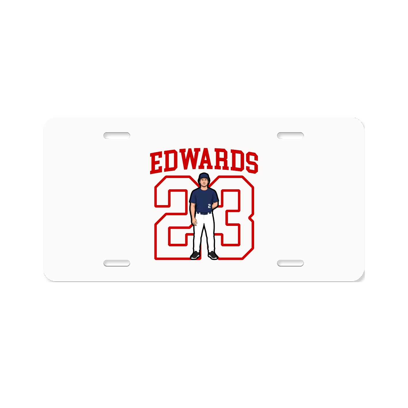 Aluminum License Plate
