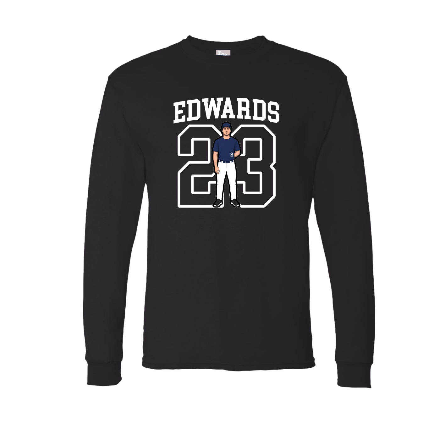 Long Sleeve Tee — Shirsey in Black