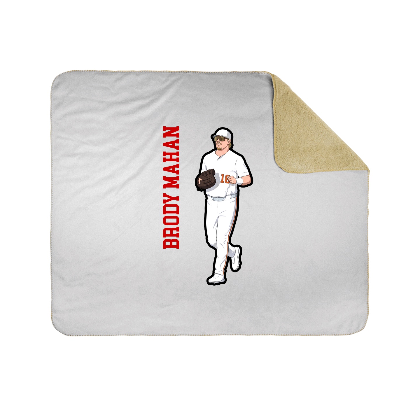 50x60 Sherpa Lined Throw Blanket