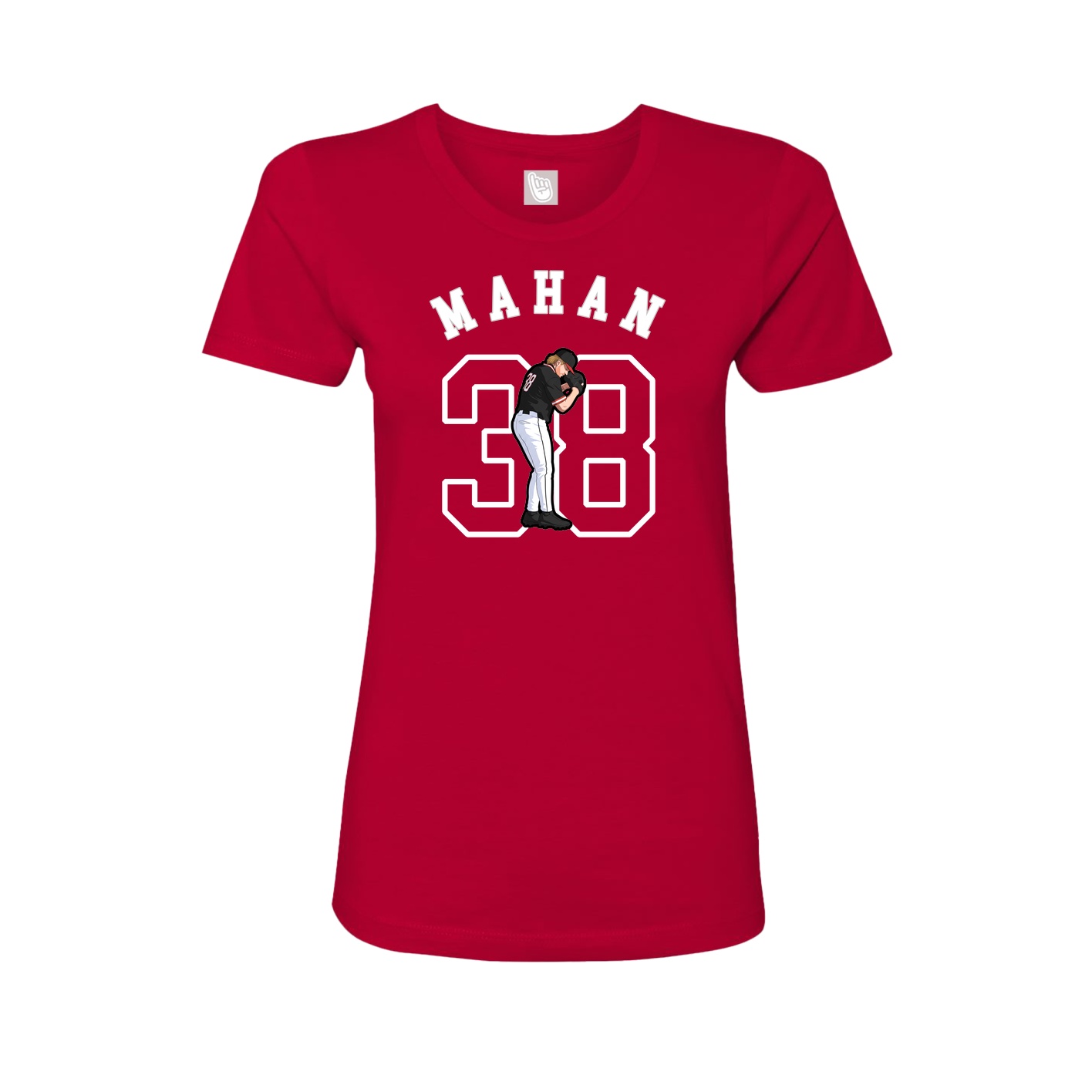 Womens Tee — Shirsey Arch in Red