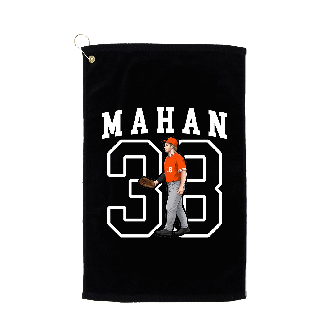 Golf Towel — Shirsey in Black