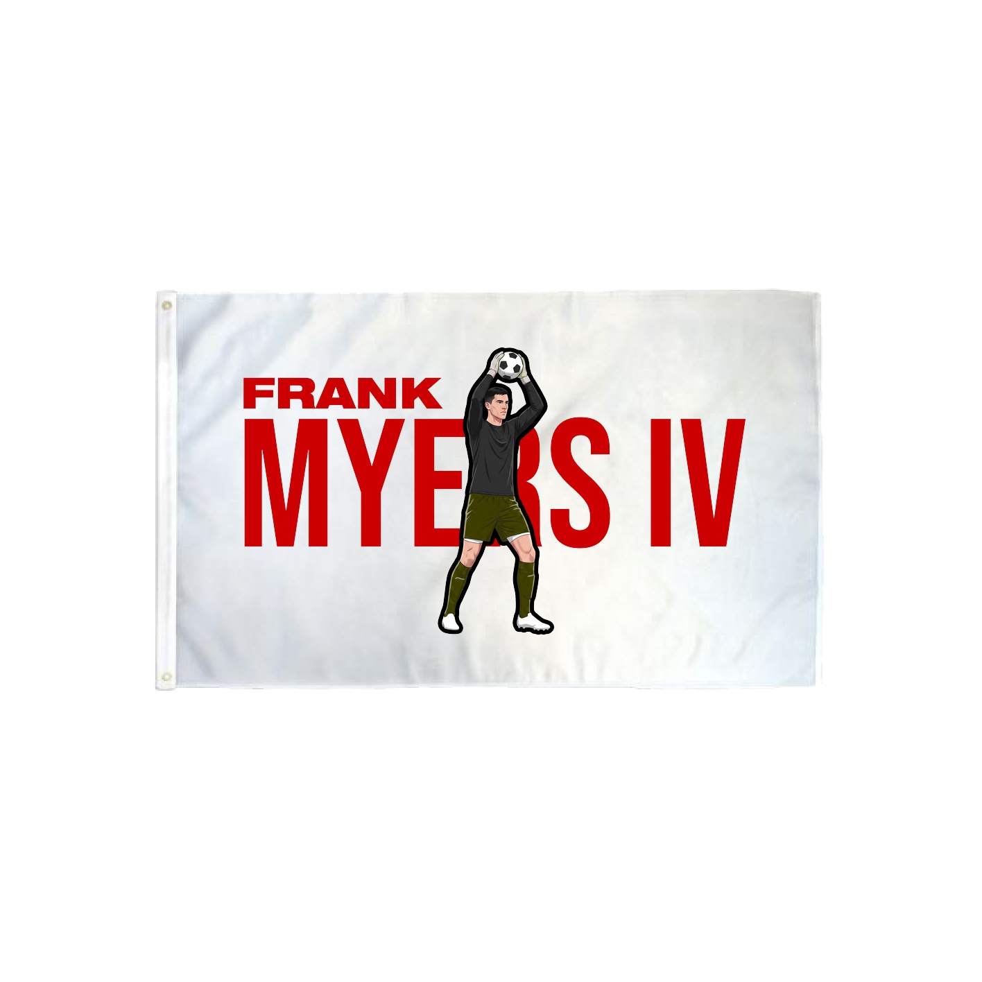 3x5 Flag — Player Name in Classic