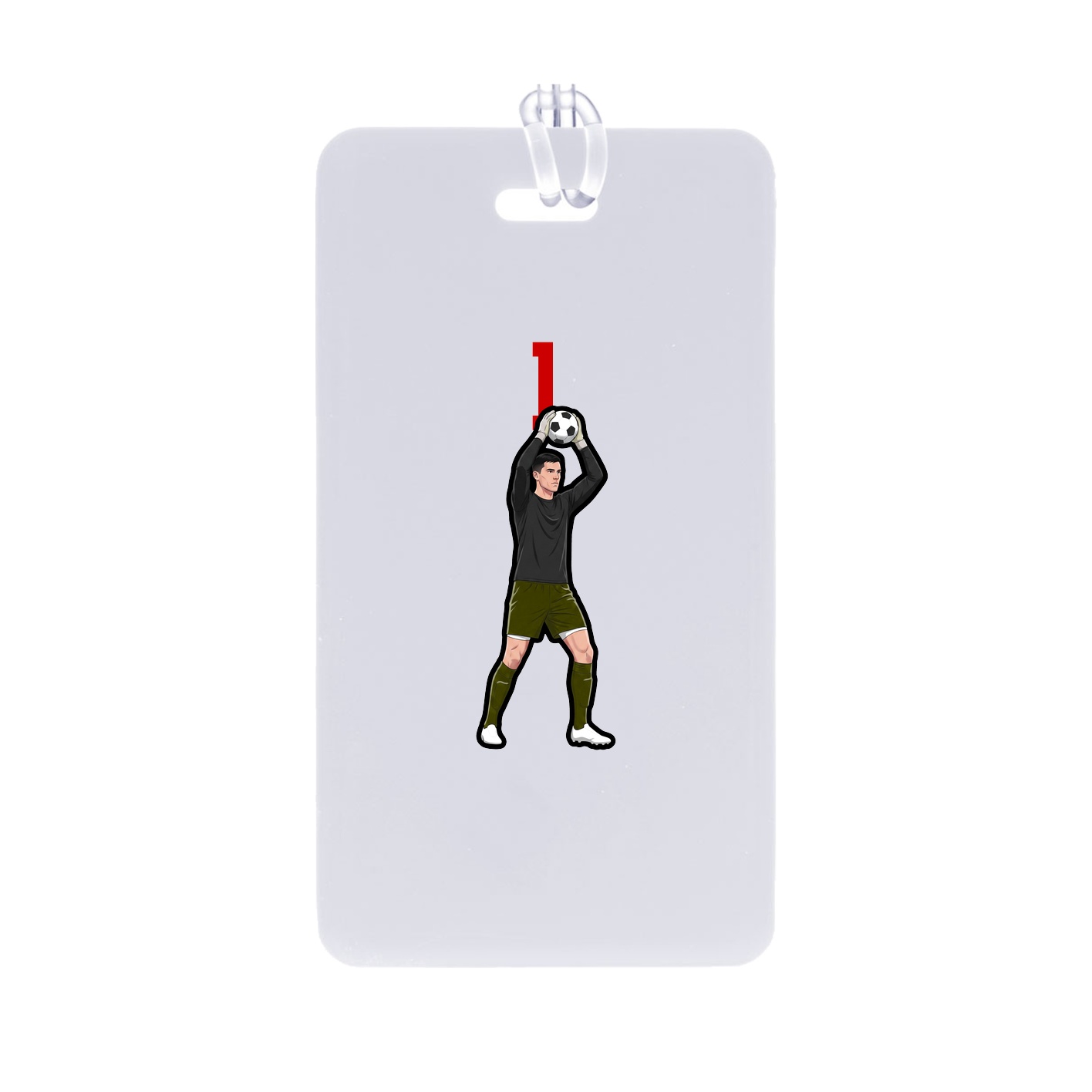 Bag Tag — Number Top in Classic