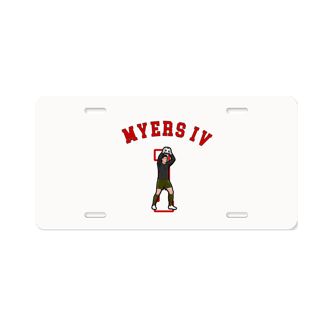 License Plate — Shirsey Arch in Classic