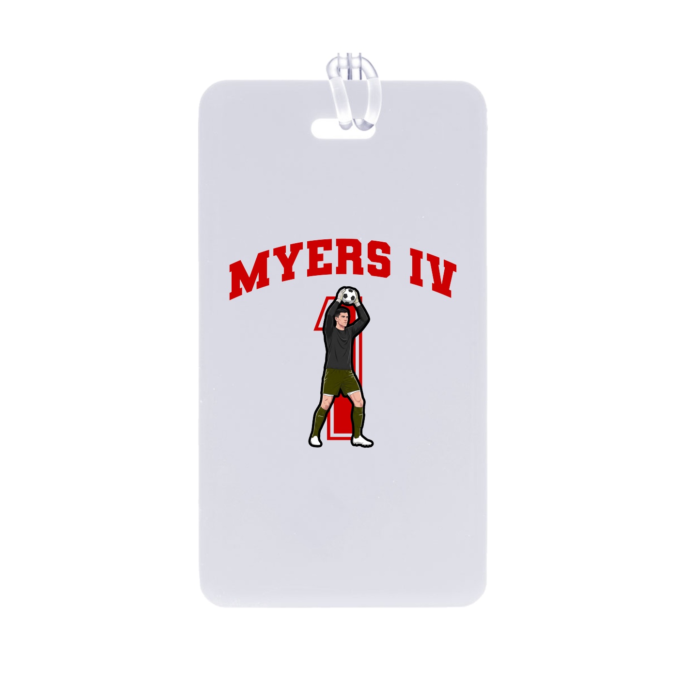 Bag Tag — Number in Classic