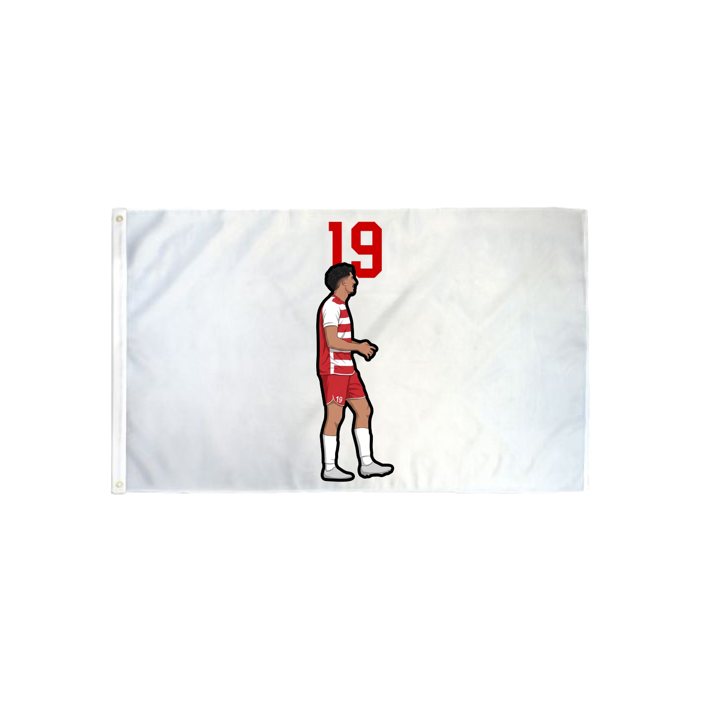 3x5 Flag — Number Top in Classic