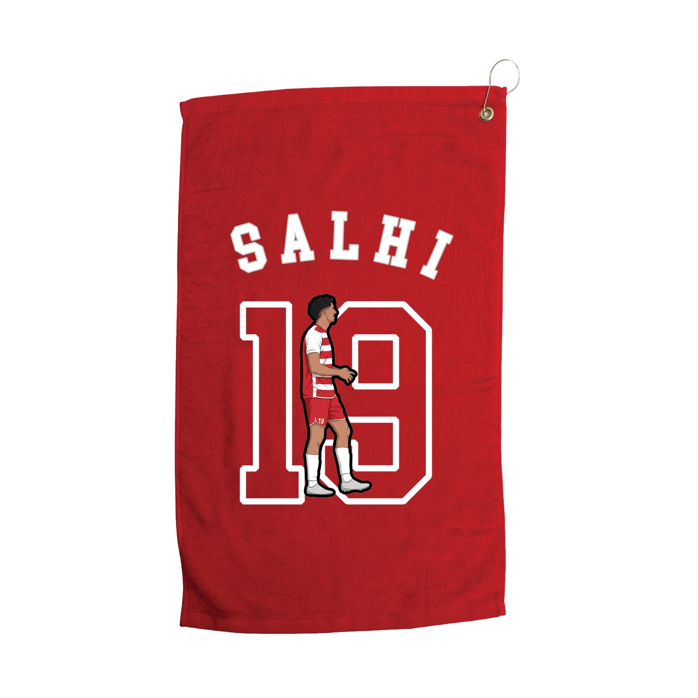 Golf Towel — Shirsey Arch in Red