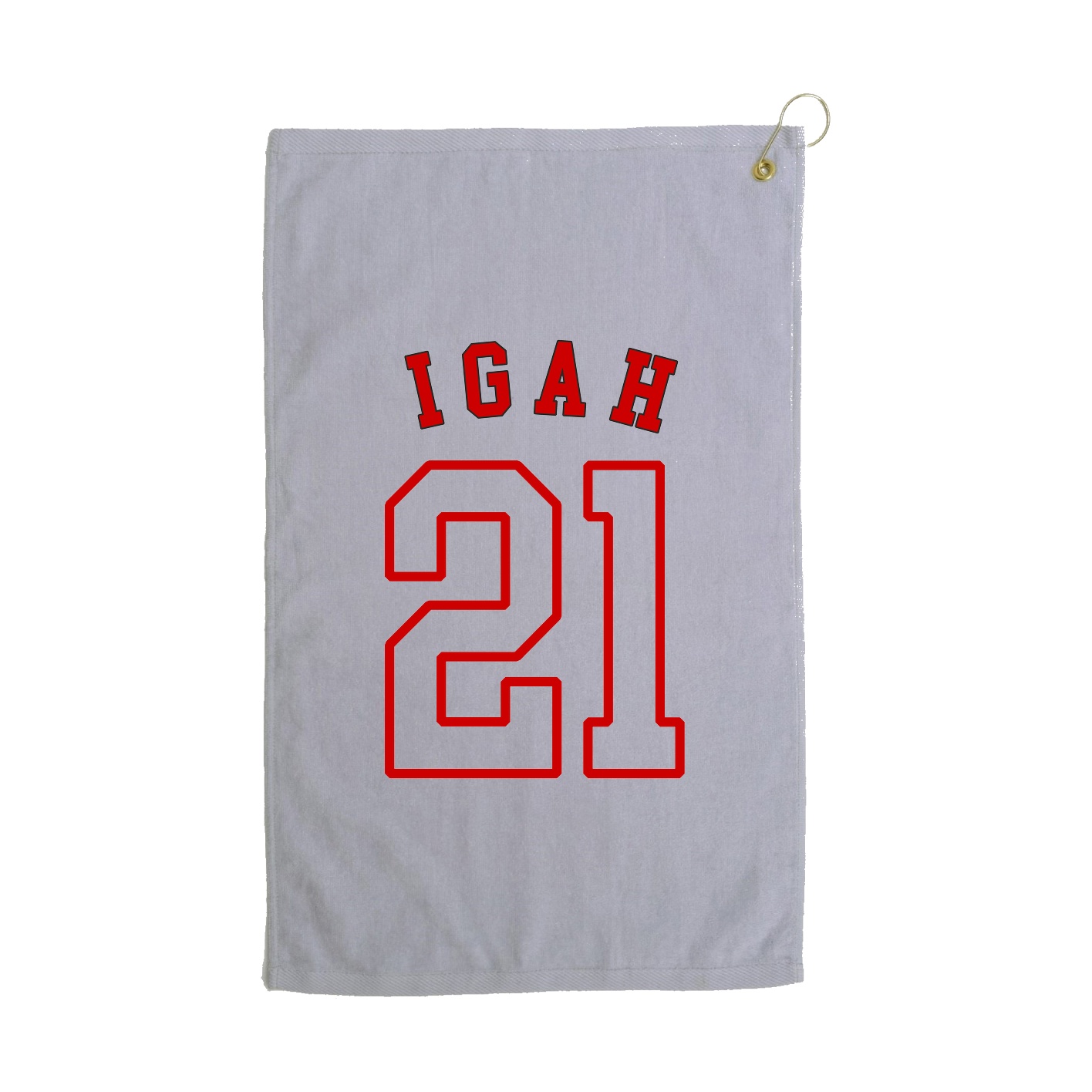Golf Towel — Shirsey Arch in Grey