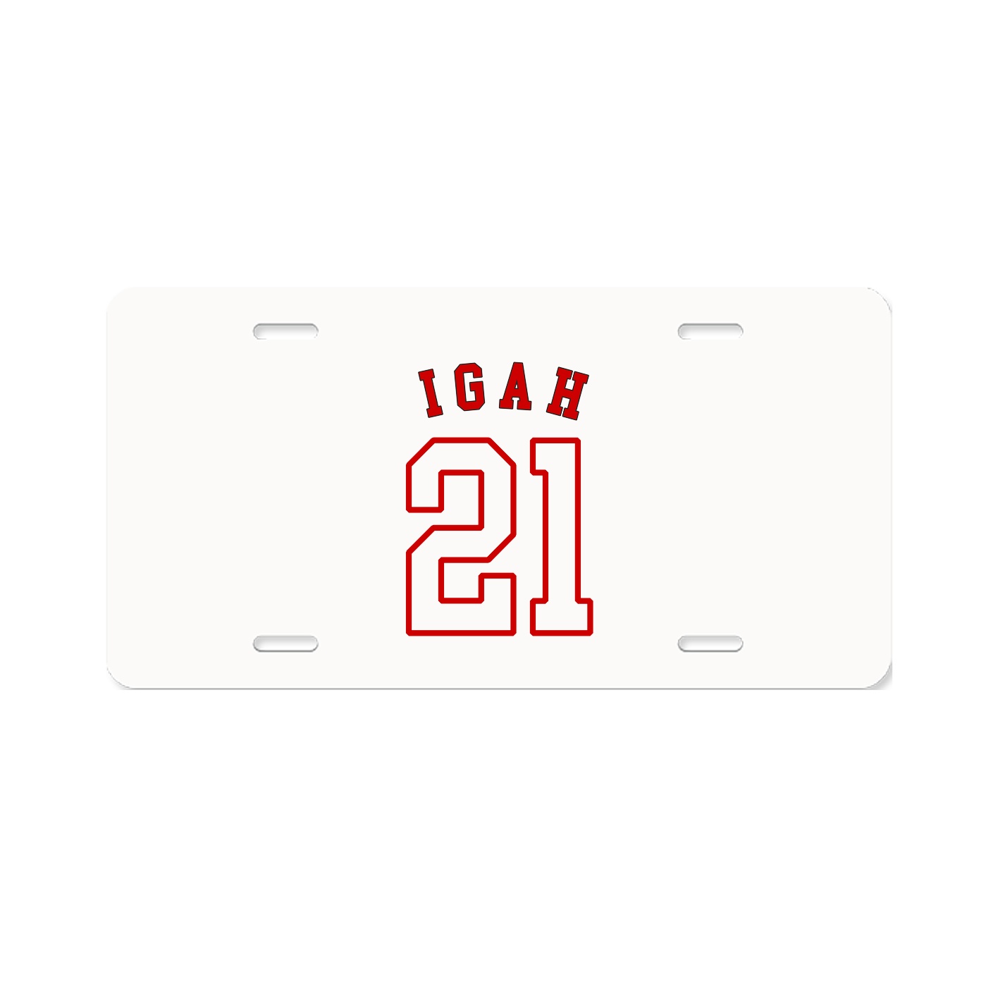 License Plate — Shirsey Arch in Classic