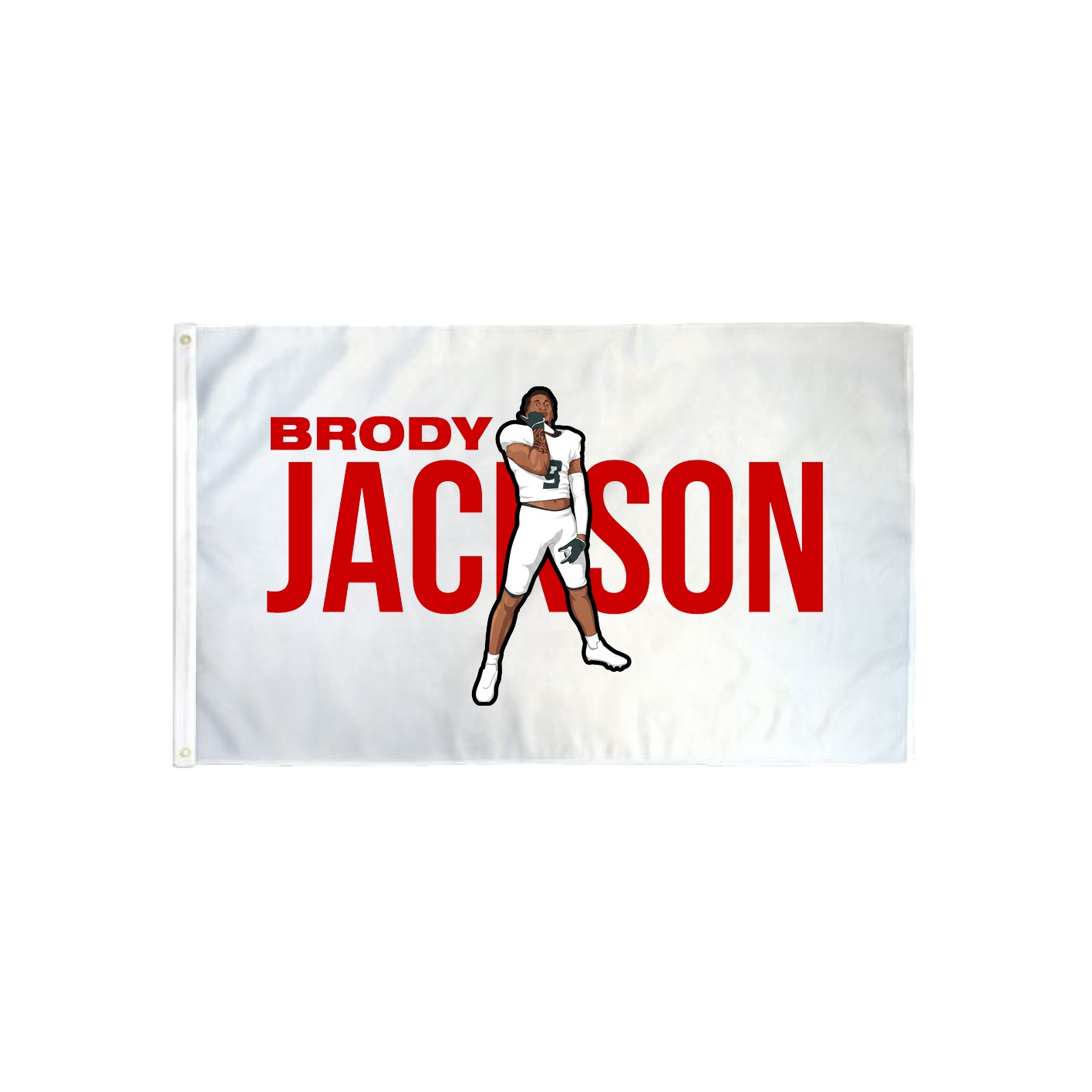 3x5 Flag — Player Name in Classic