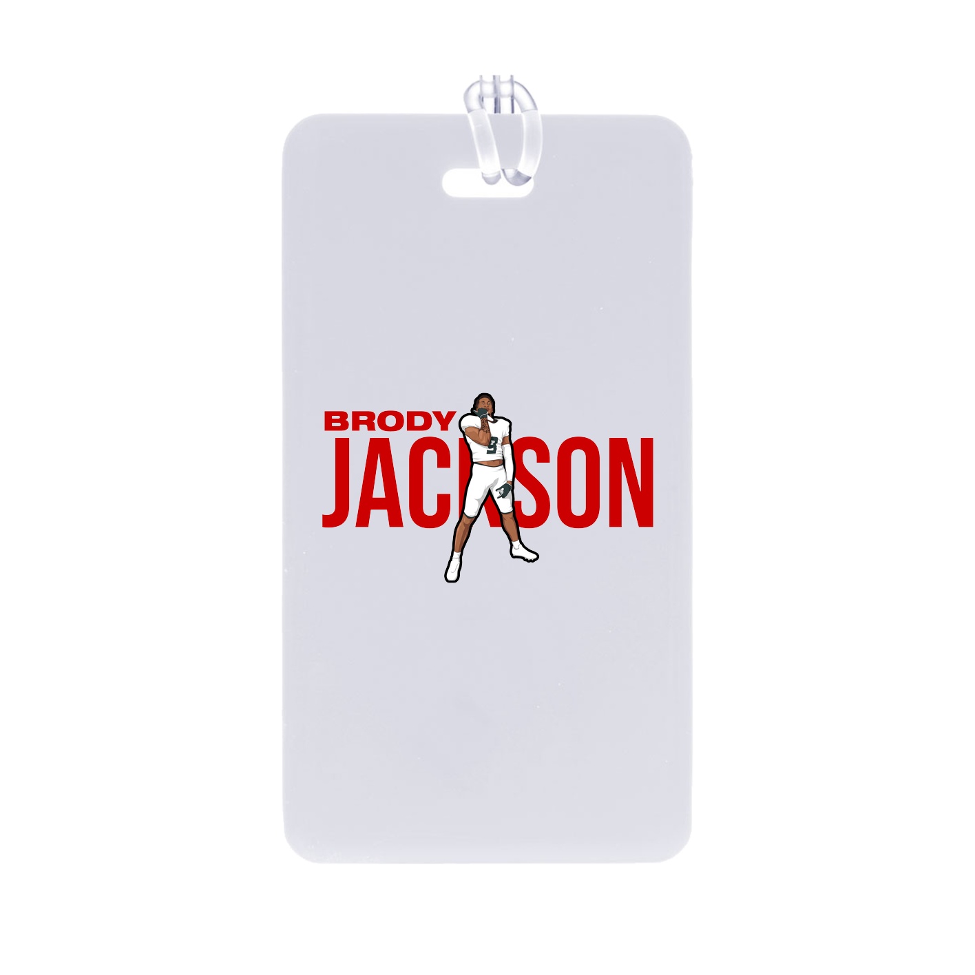 Bag Tag — Player Name in Classic