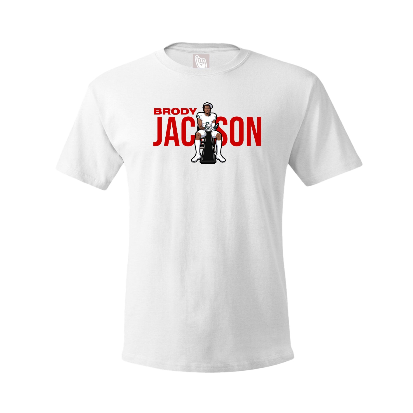 Youth Tee — Player Name in White