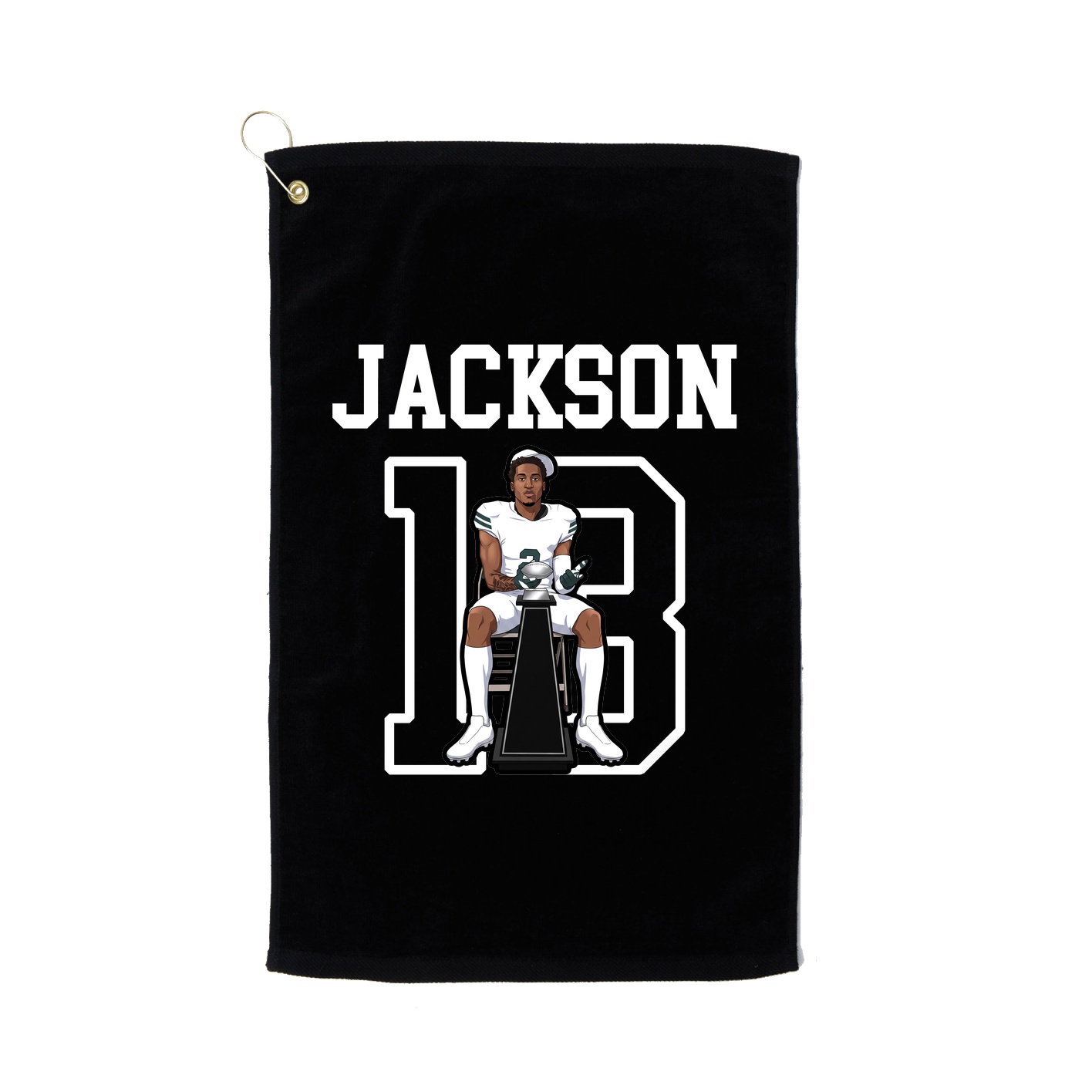 Golf Towel — Shirsey in Black