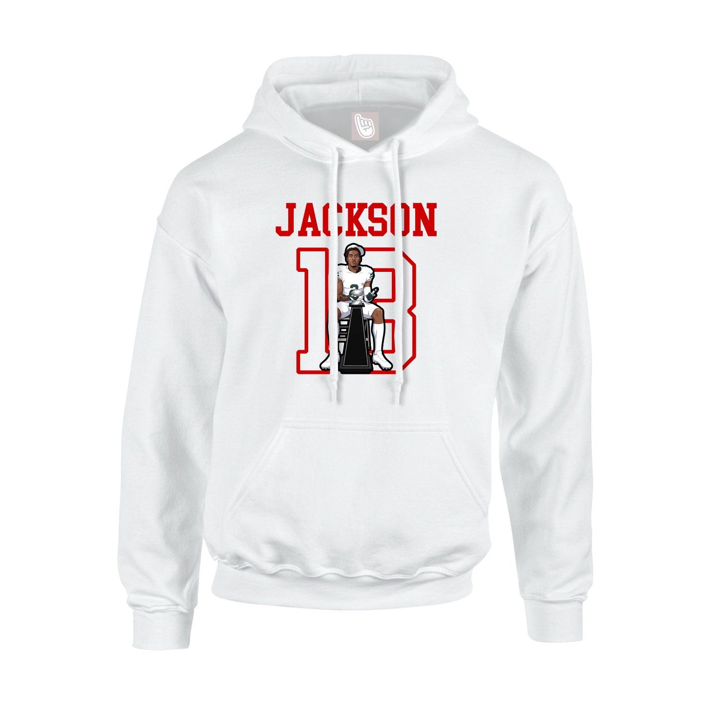 Youth Hoodie — Shirsey in White