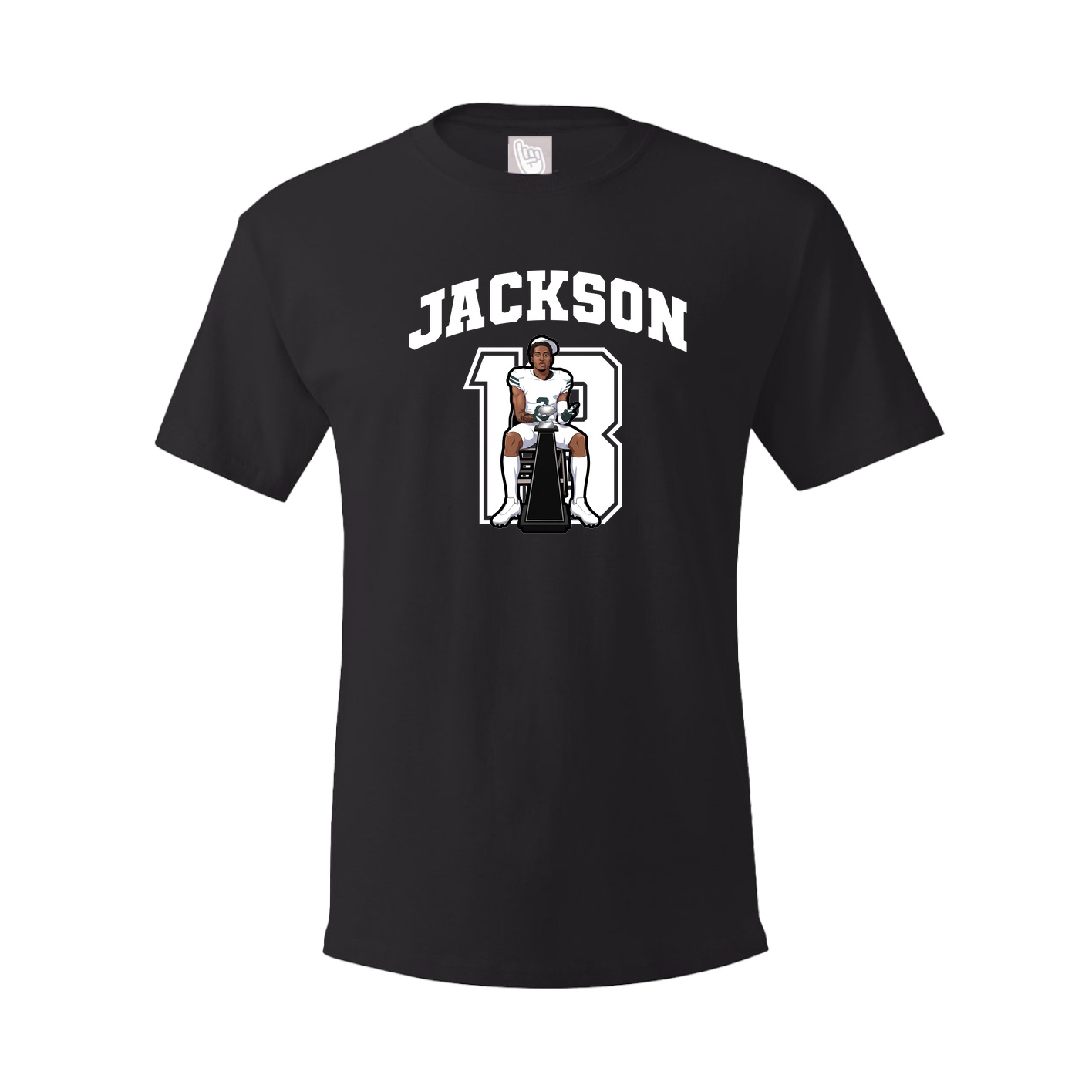 Youth Tee — Number in Black