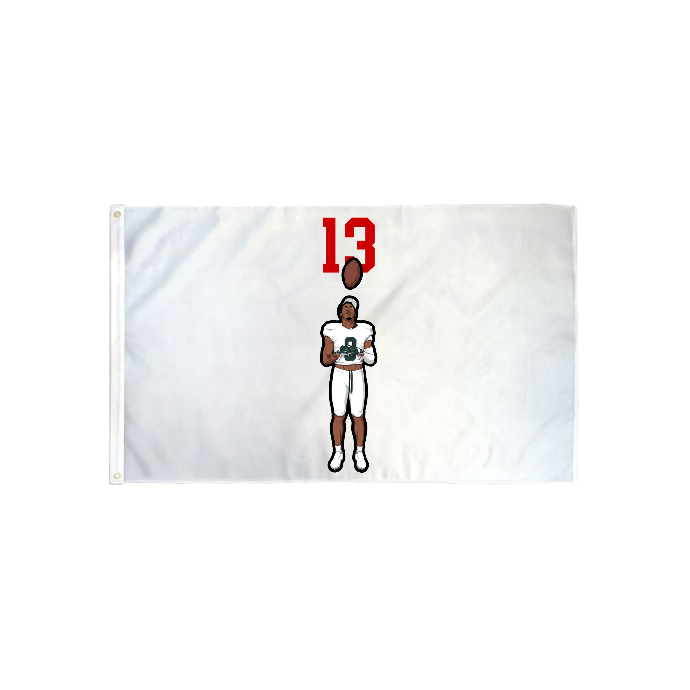 3x5 Flag — Number Top in Classic