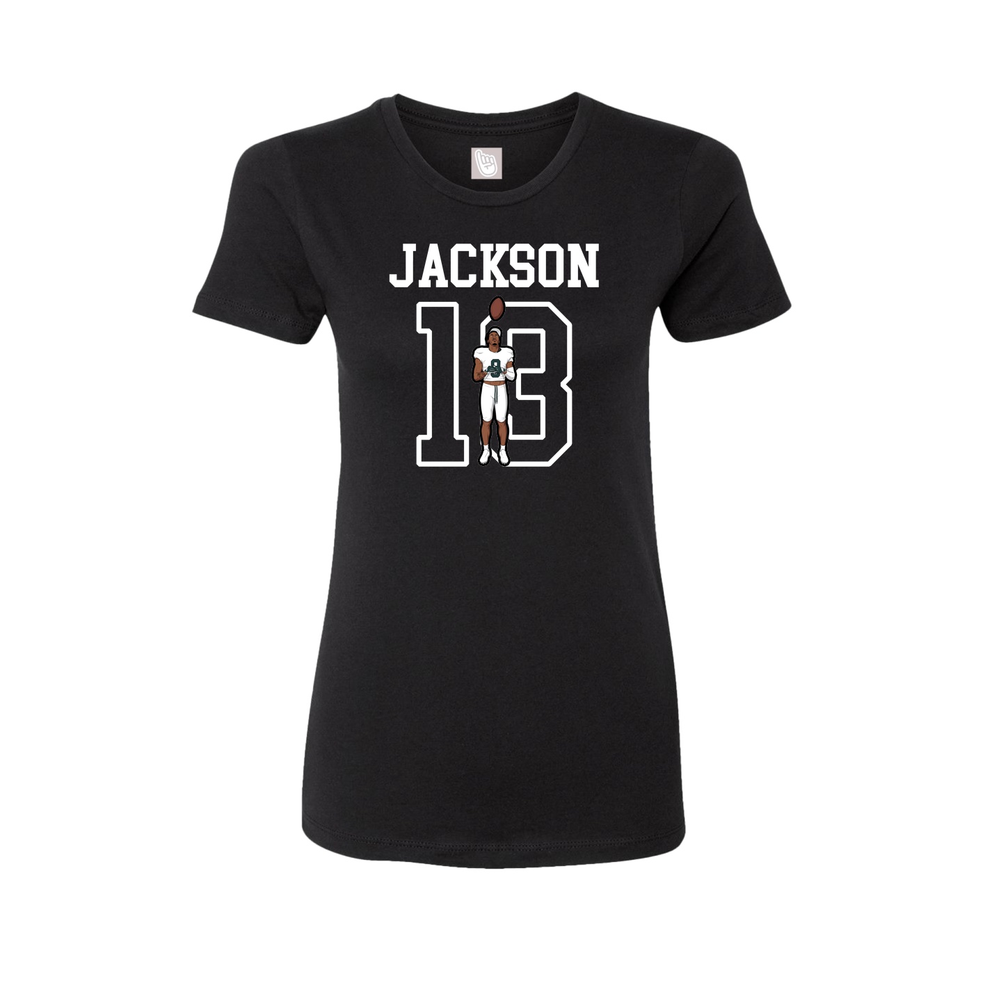 Fitted Women's Tee — Shirsey in Black