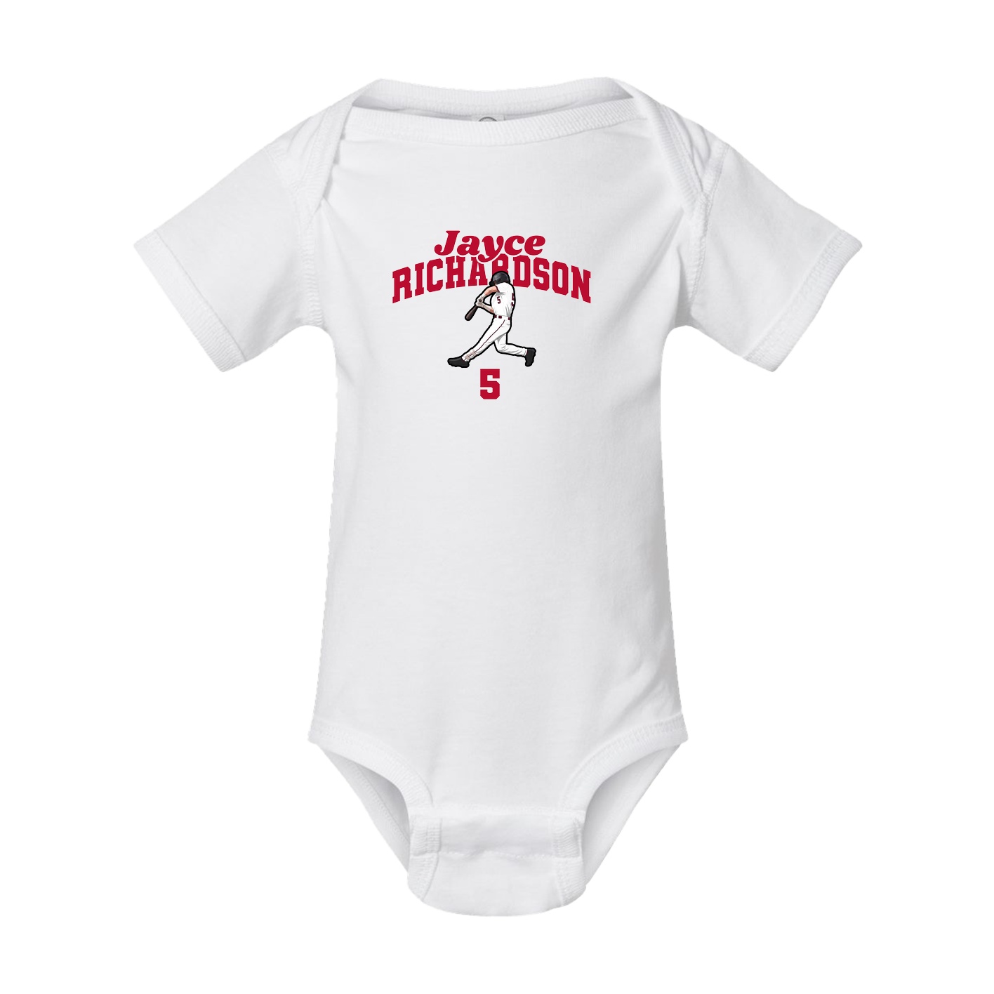 Baby Onesie — Signature Arch in White