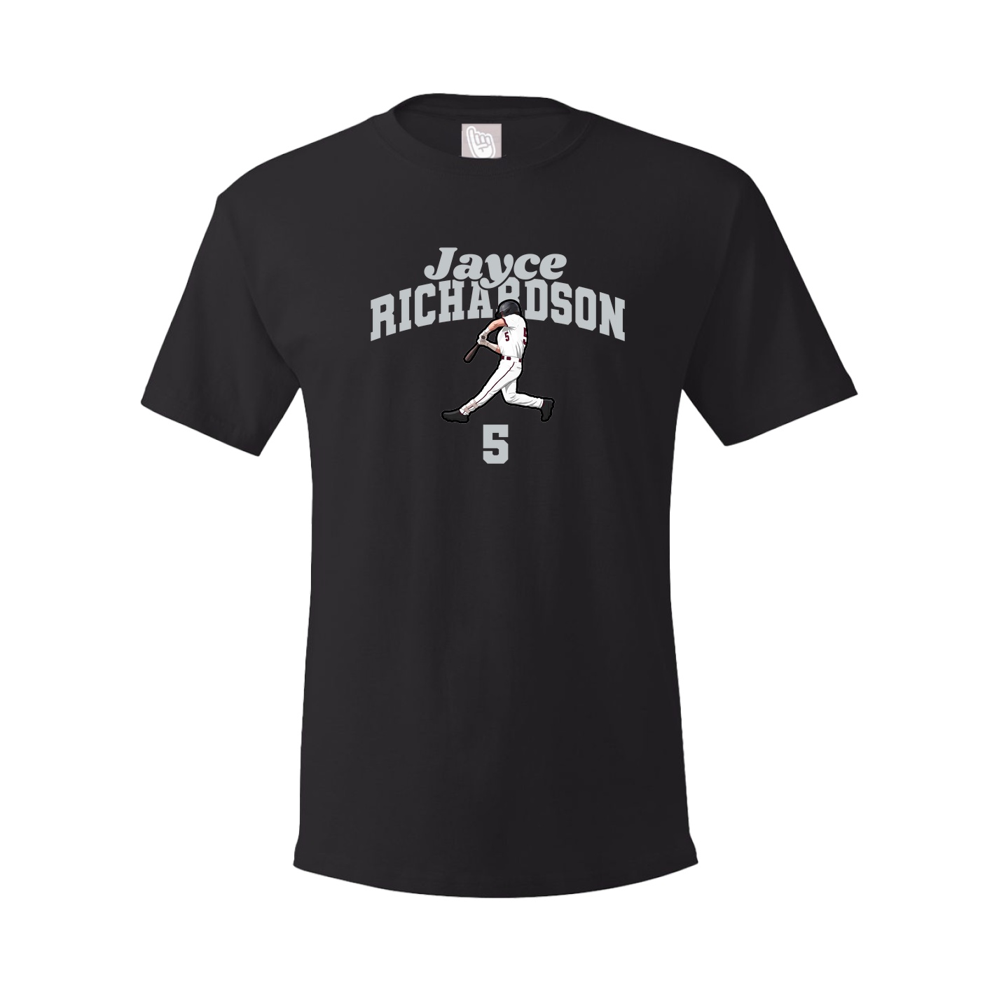 Youth Tee — Signature Arch in Black
