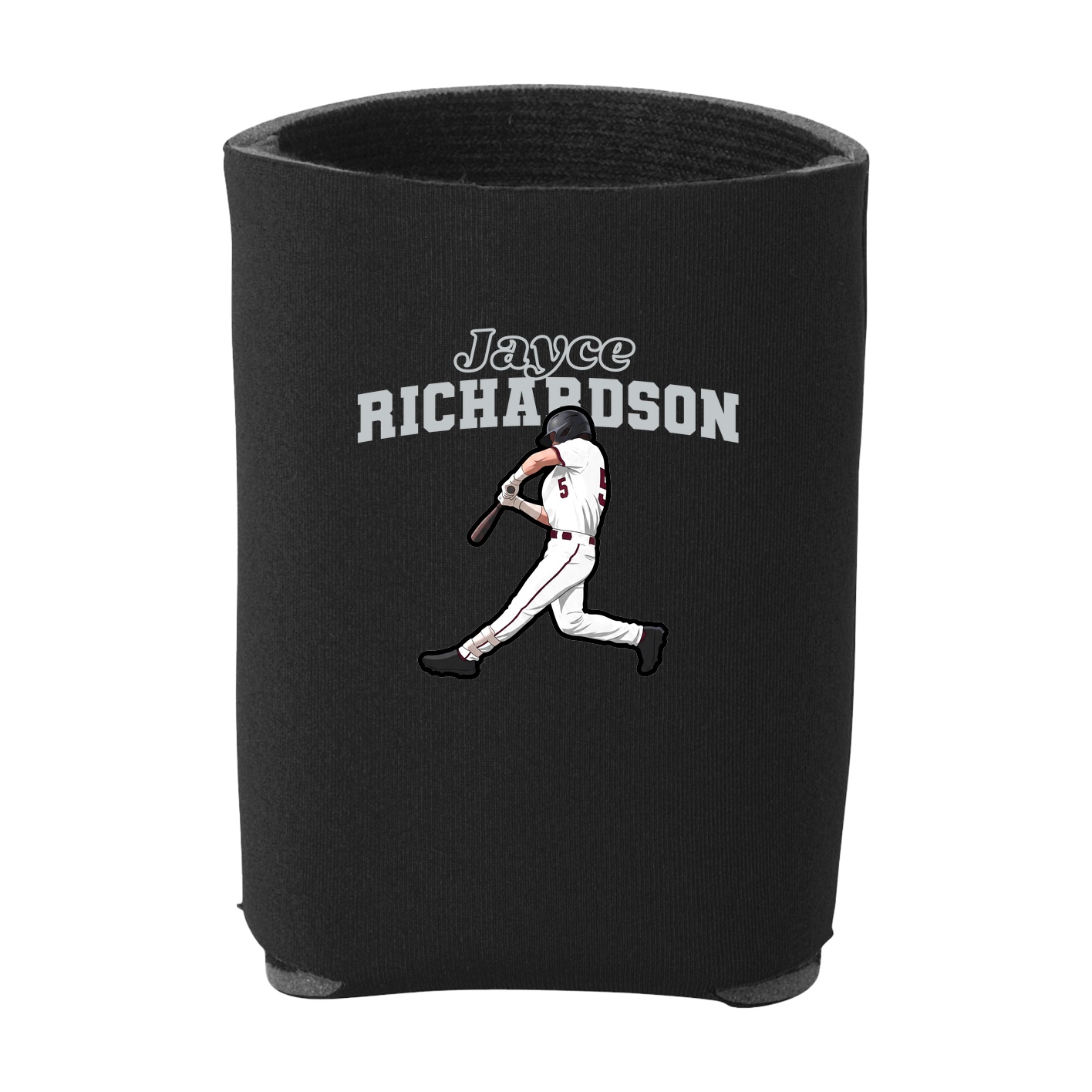 Can Holder — Name Arch in Black