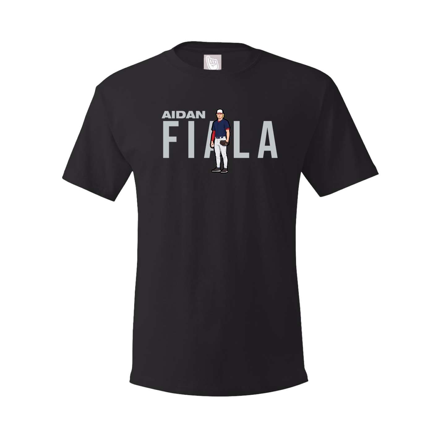 Youth Tee — Player Name in Black
