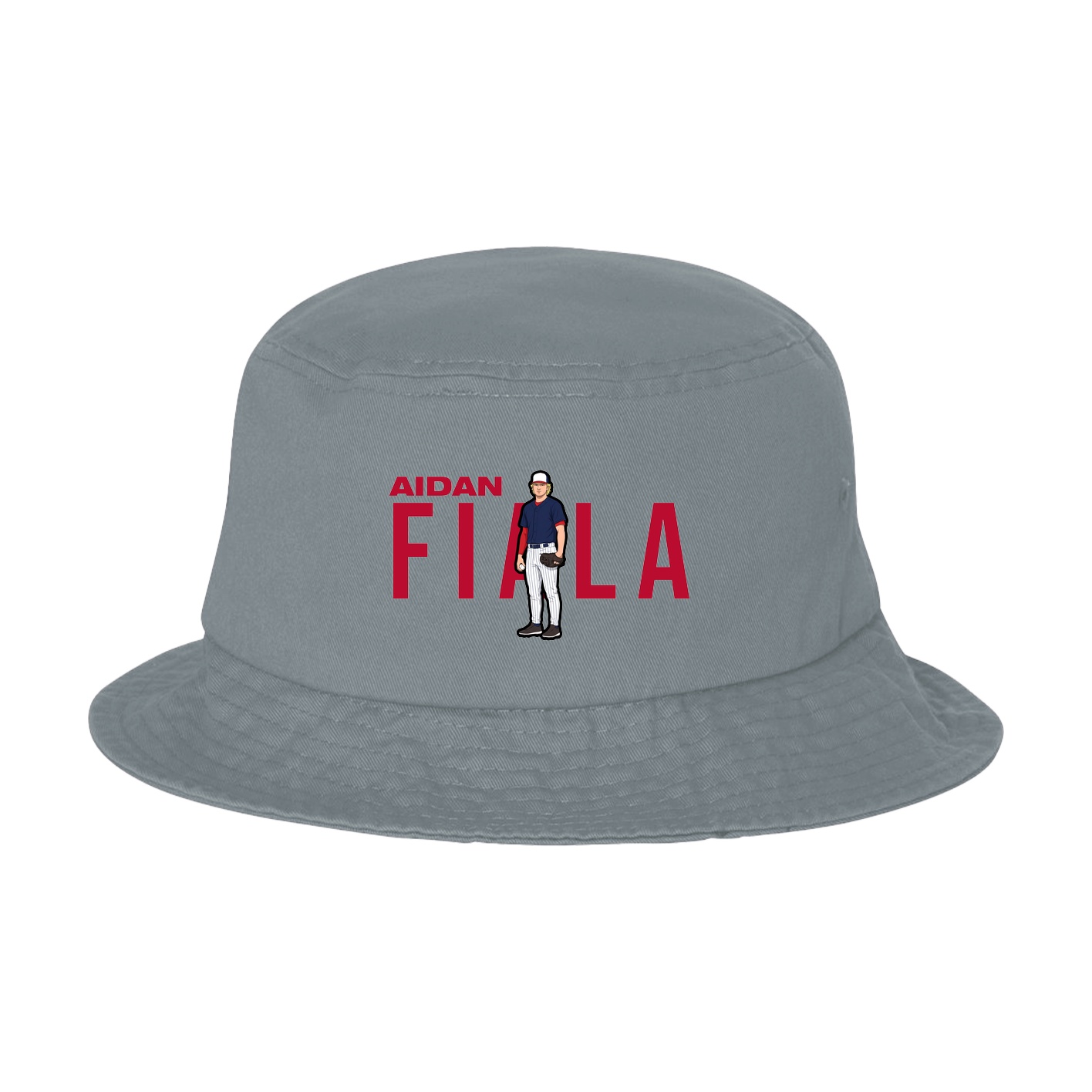 Bucket Cap — Player Name in Grey