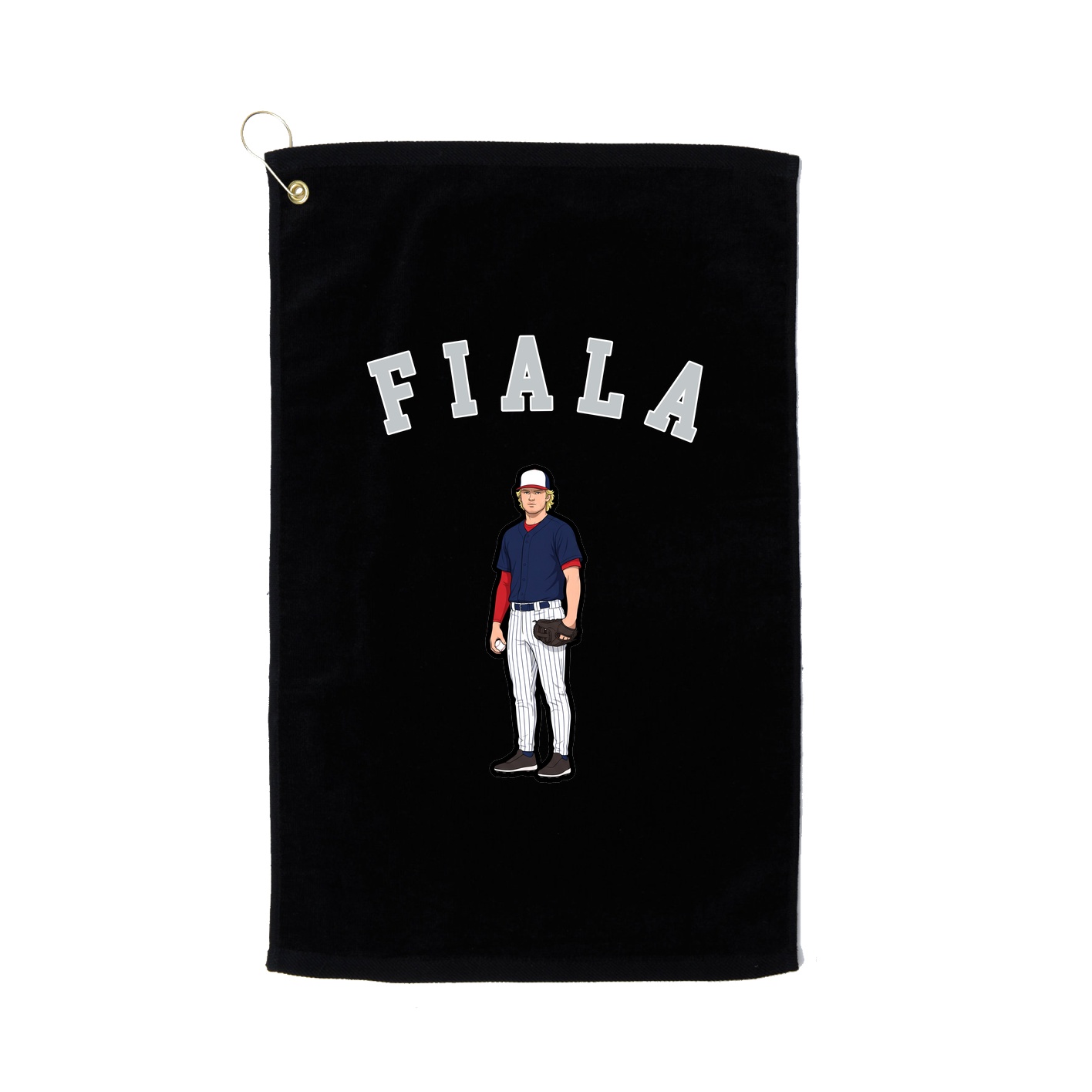Golf Towel — Shirsey Arch in Black