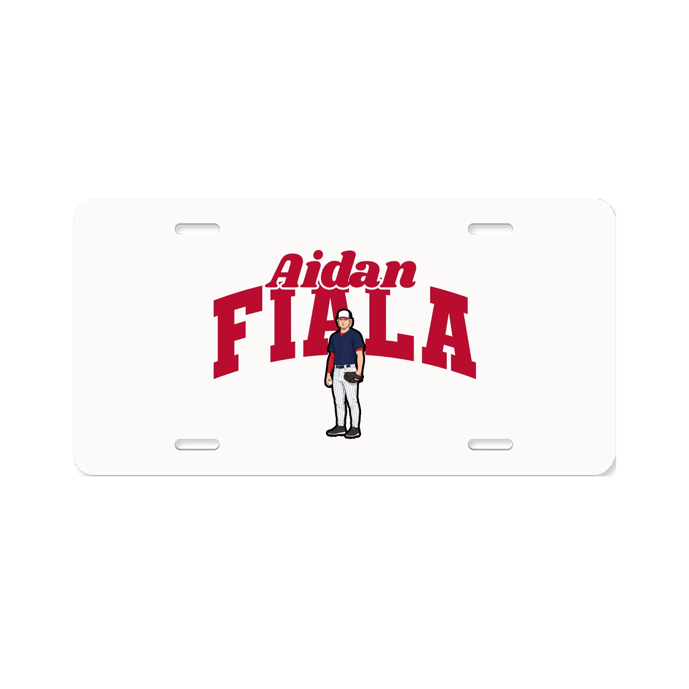 License Plate — Signature Arch in Classic