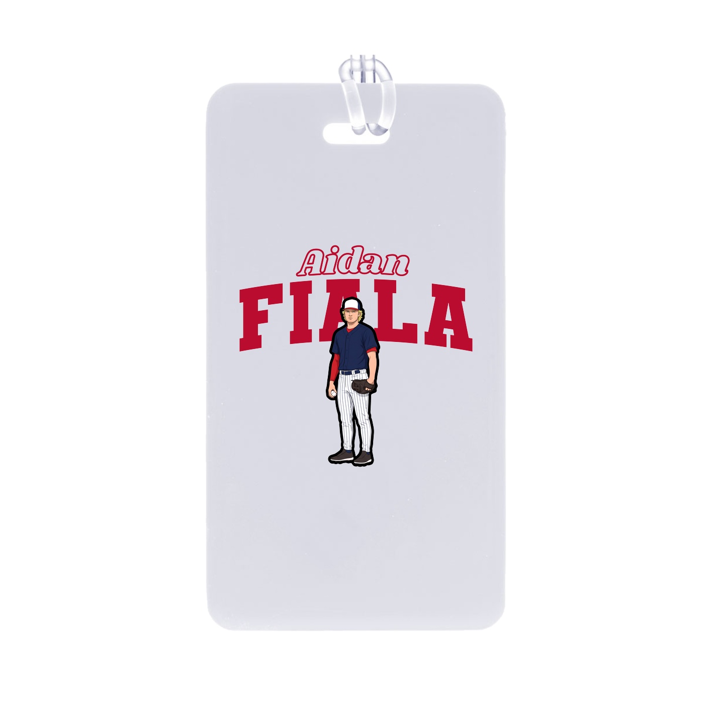 Bag Tag — Name Arch in Classic