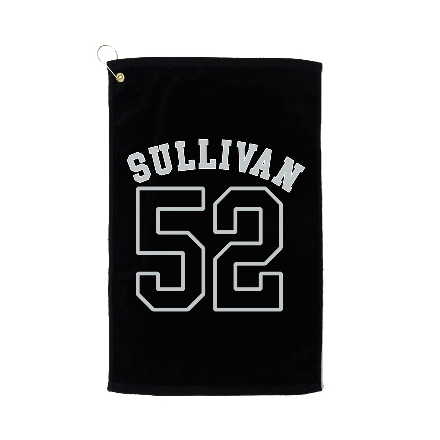 Golf Towel — Shirsey Arch in Black
