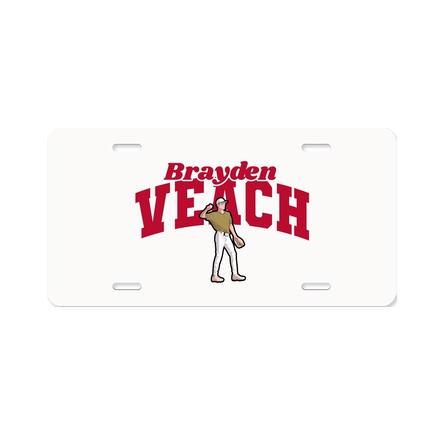 License Plate — Signature Arch in Classic