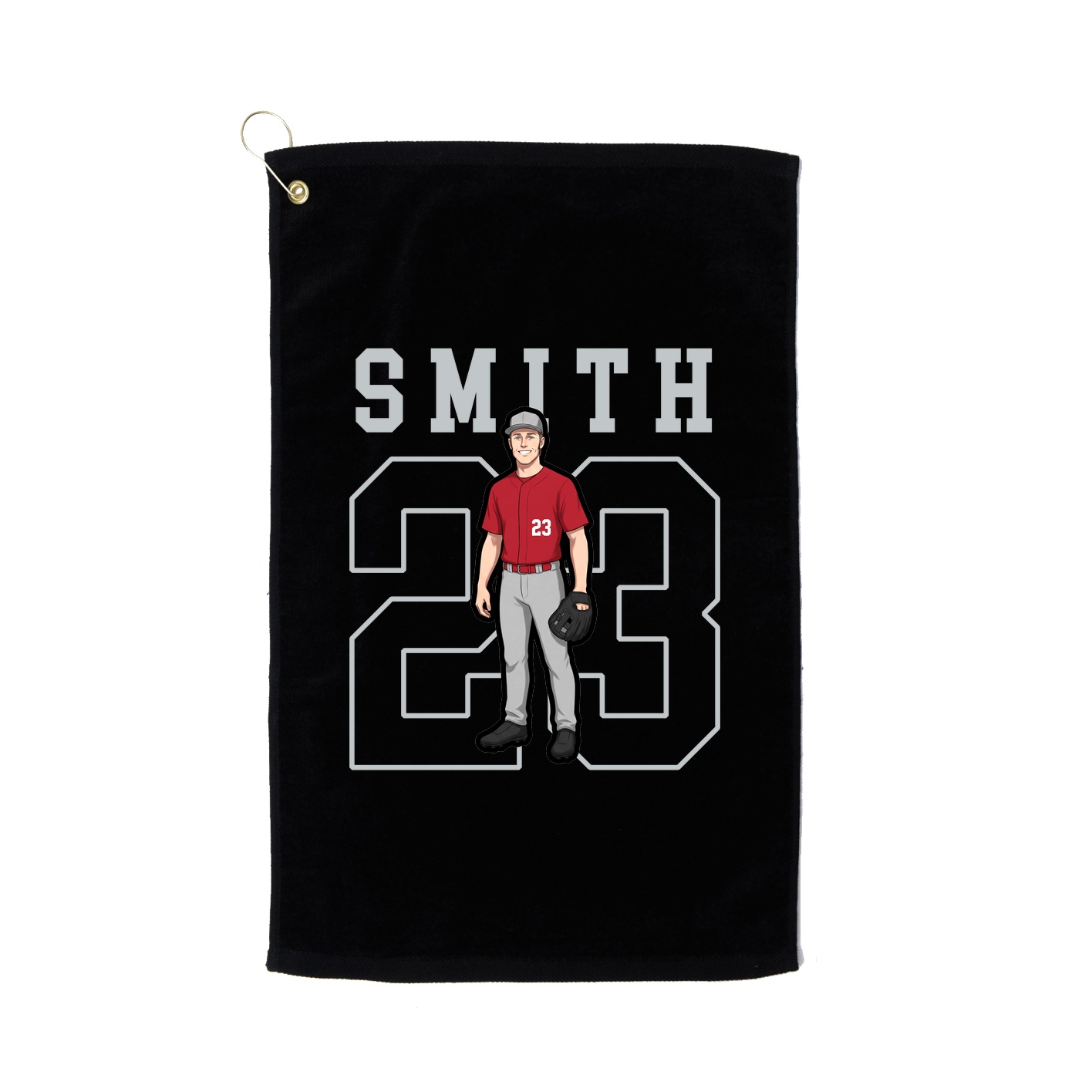 Golf Towel — Shirsey in Black