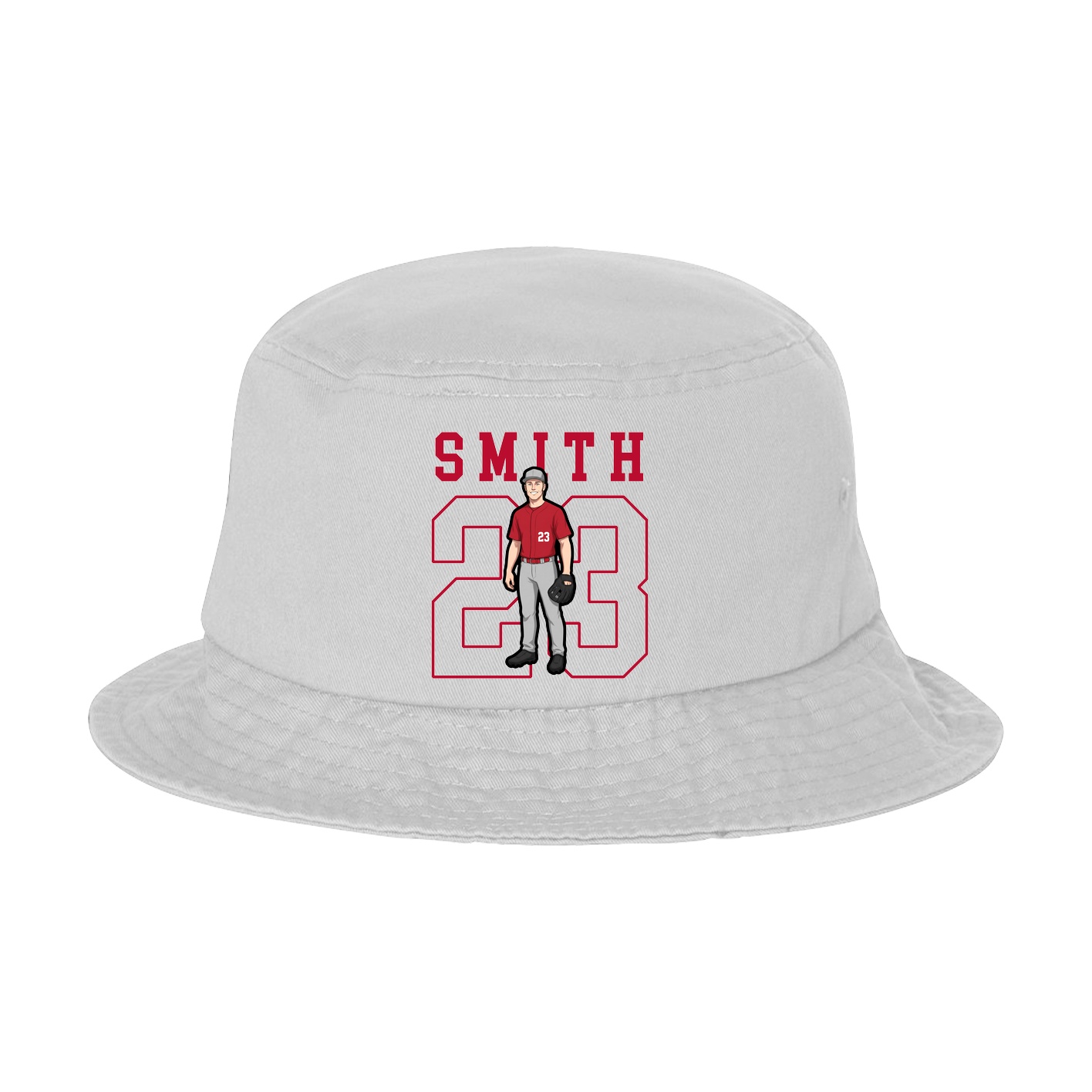 Bucket Cap — Shirsey in White