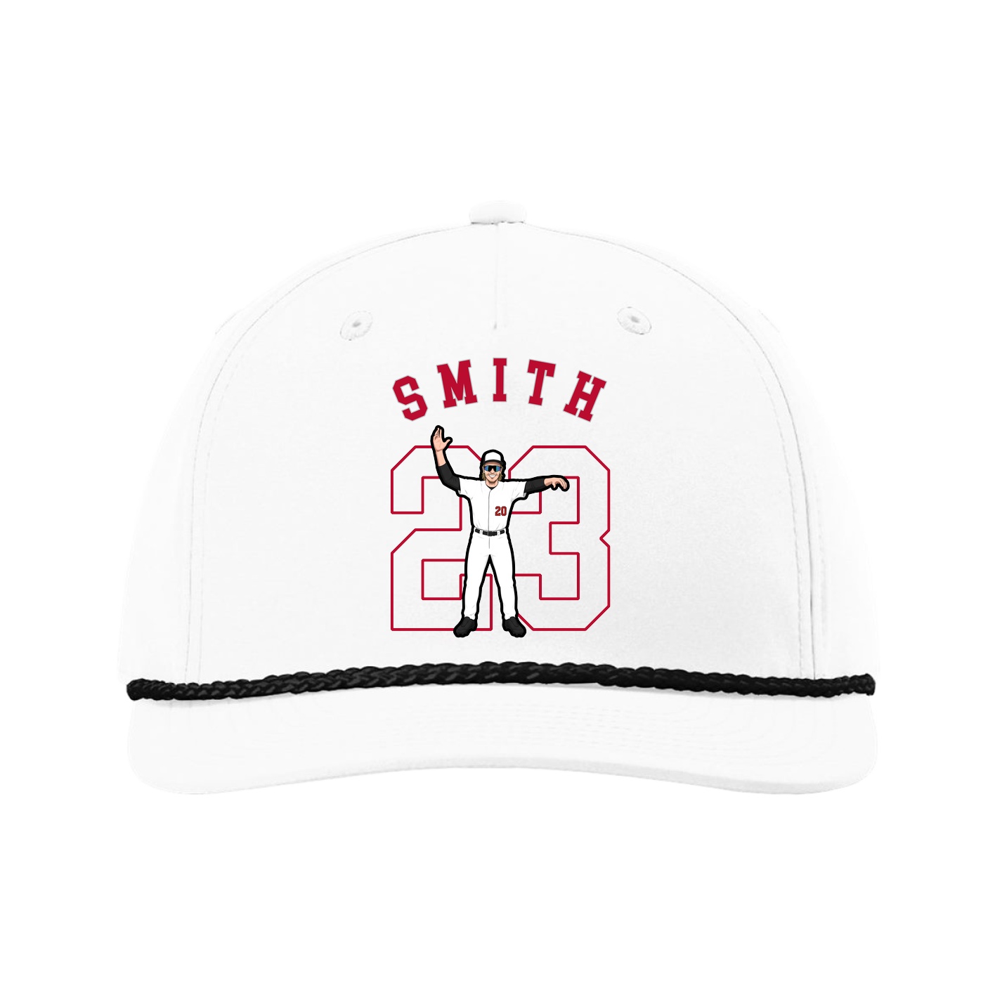 Five-Panel Classic Rope Cap