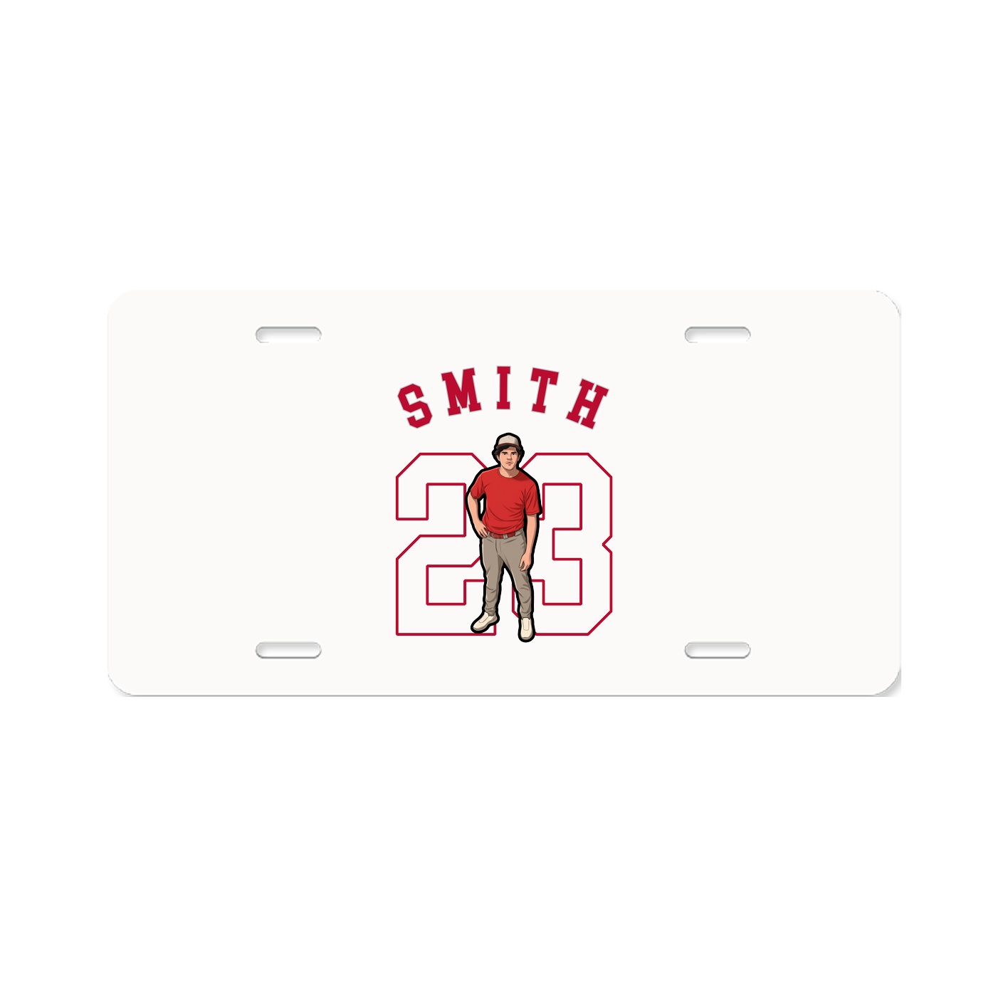 License Plate — Shirsey Arch in Classic