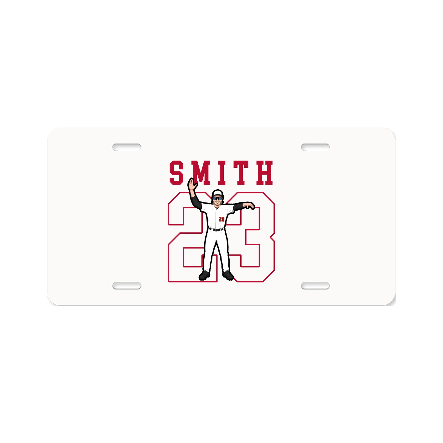 License Plate — Shirsey in Classic