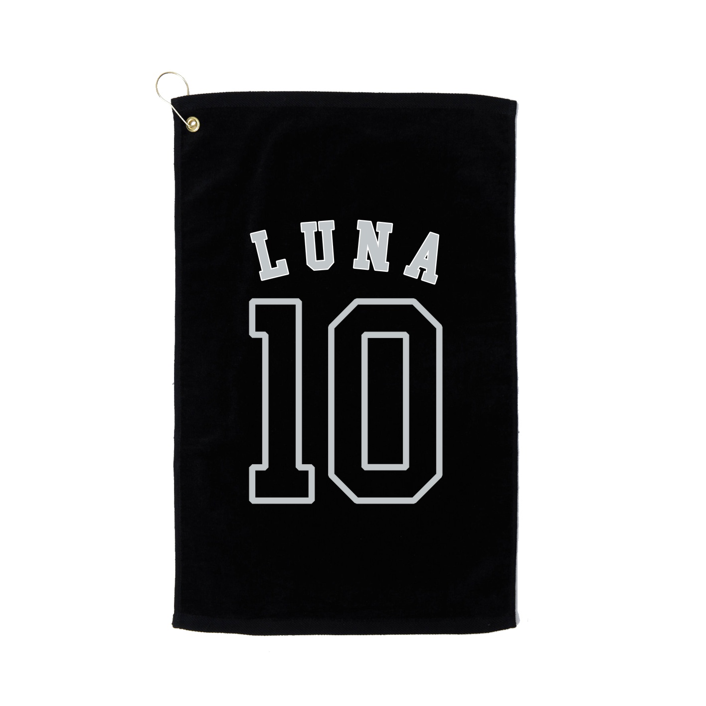 Golf Towel — Shirsey Arch in Black